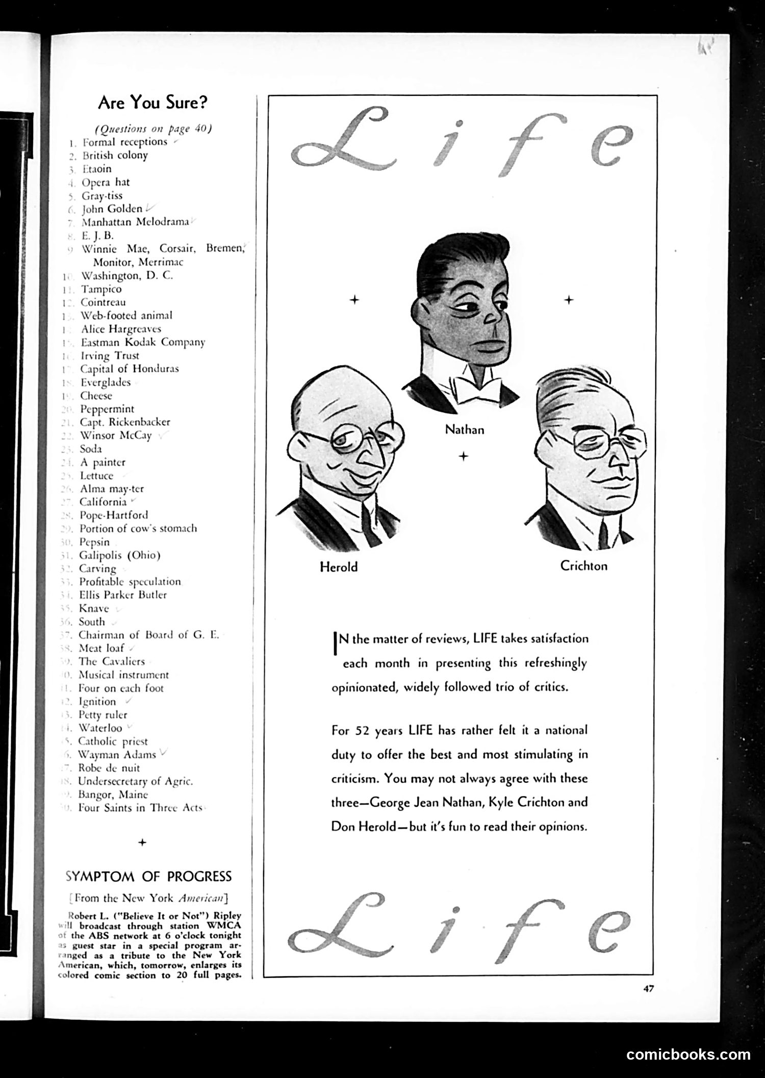 Life — January 1935 — page 51 of 52