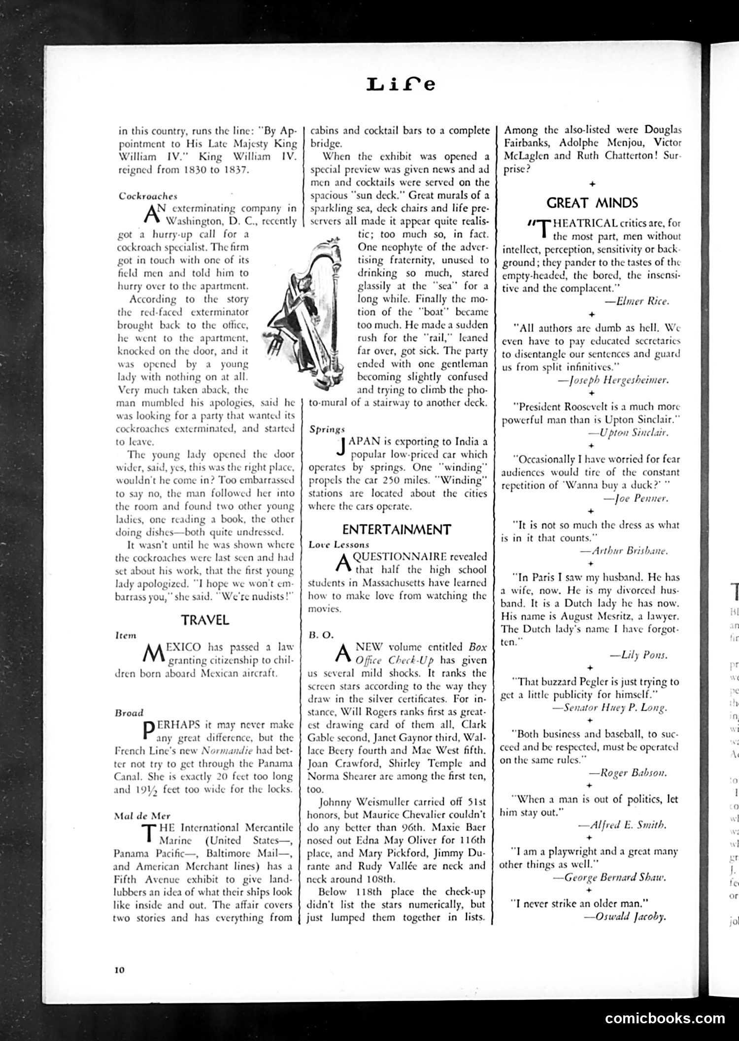 Life — February 1935 — page 12 of 50
