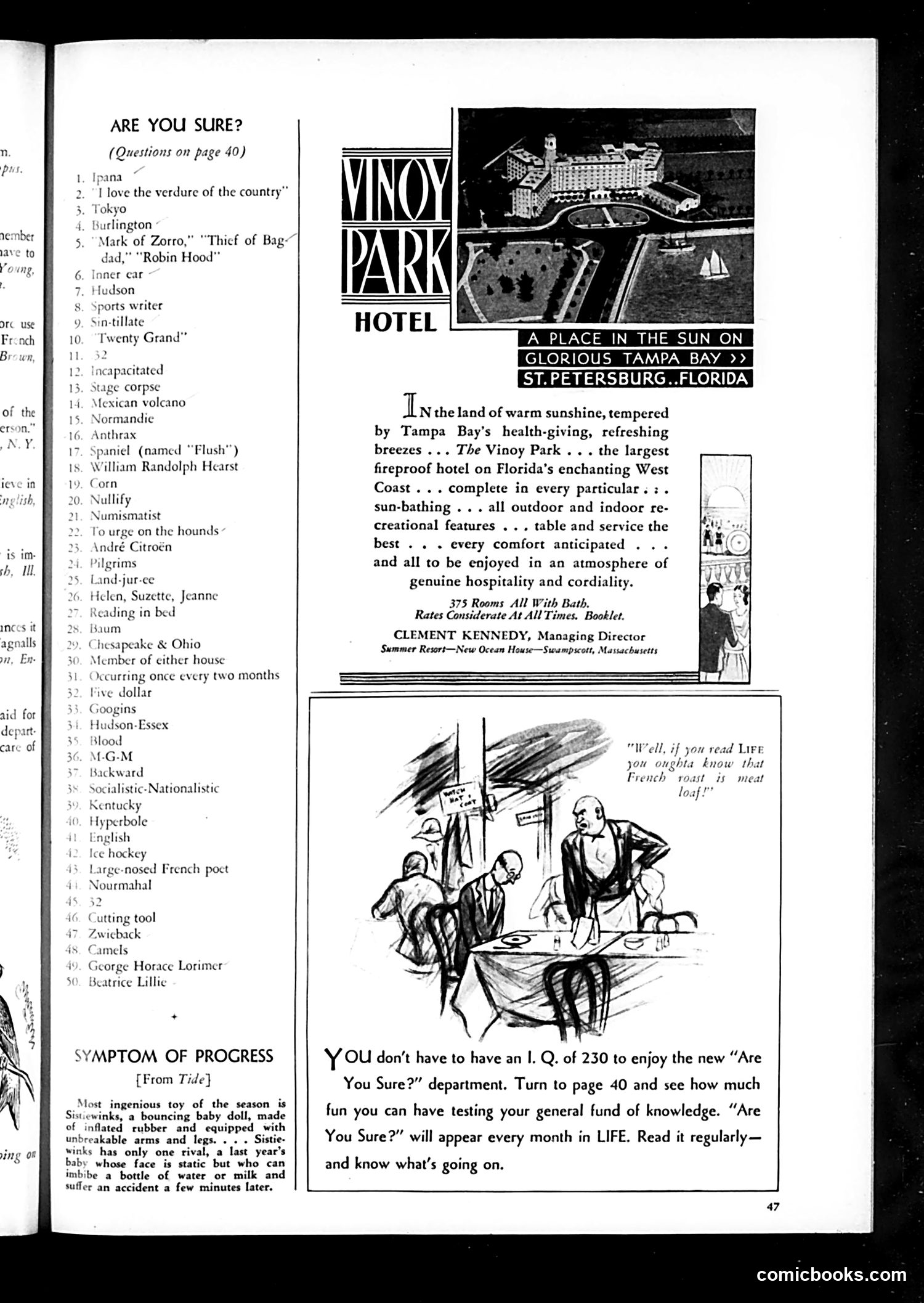 Life — February 1935 — page 49 of 50