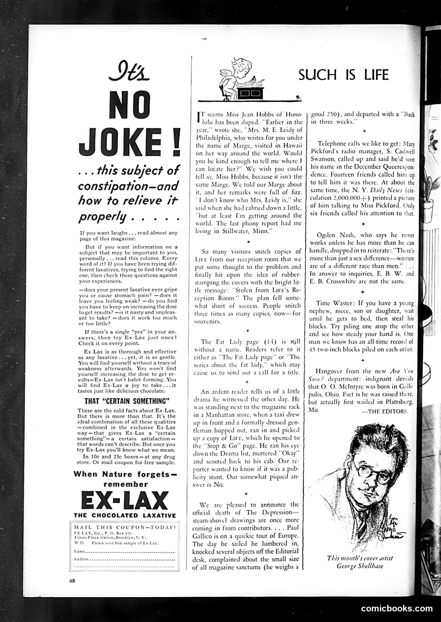Life — February 1935 — page 50 of 50