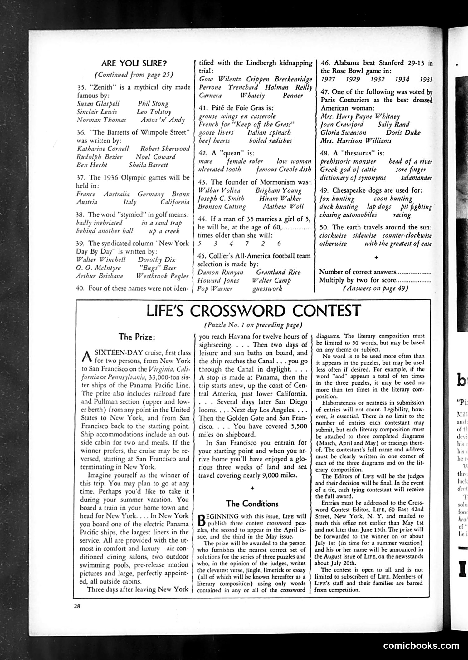Life — March 1935 — page 30 of 54