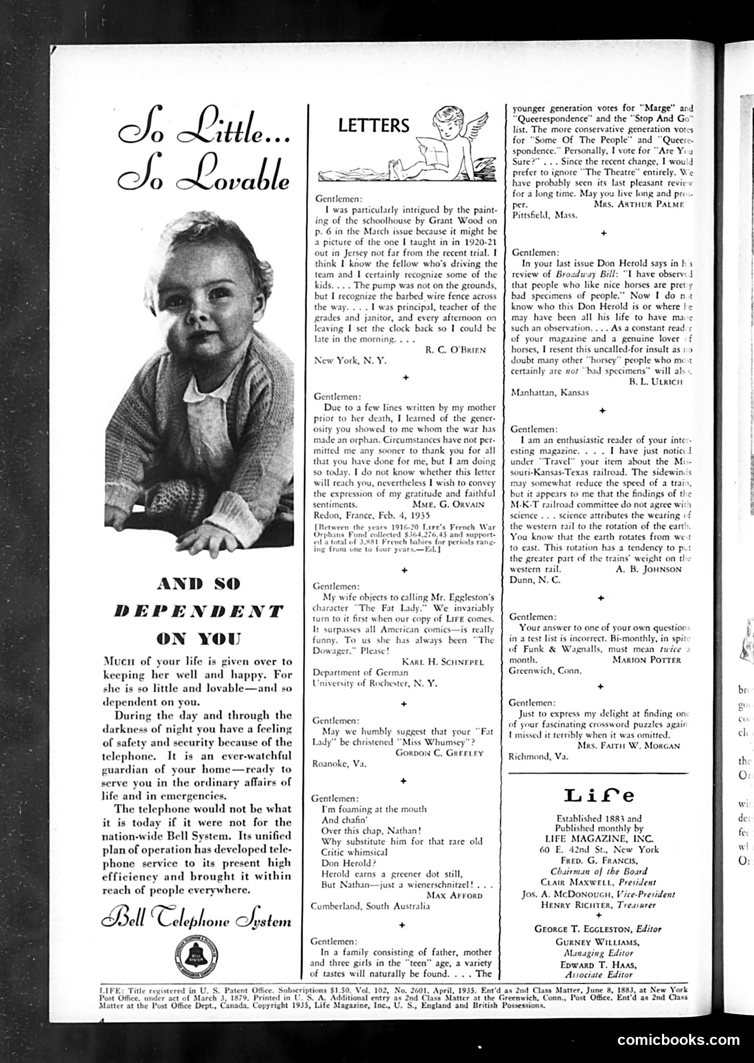 Life — April 1935 — page 6 of 54
