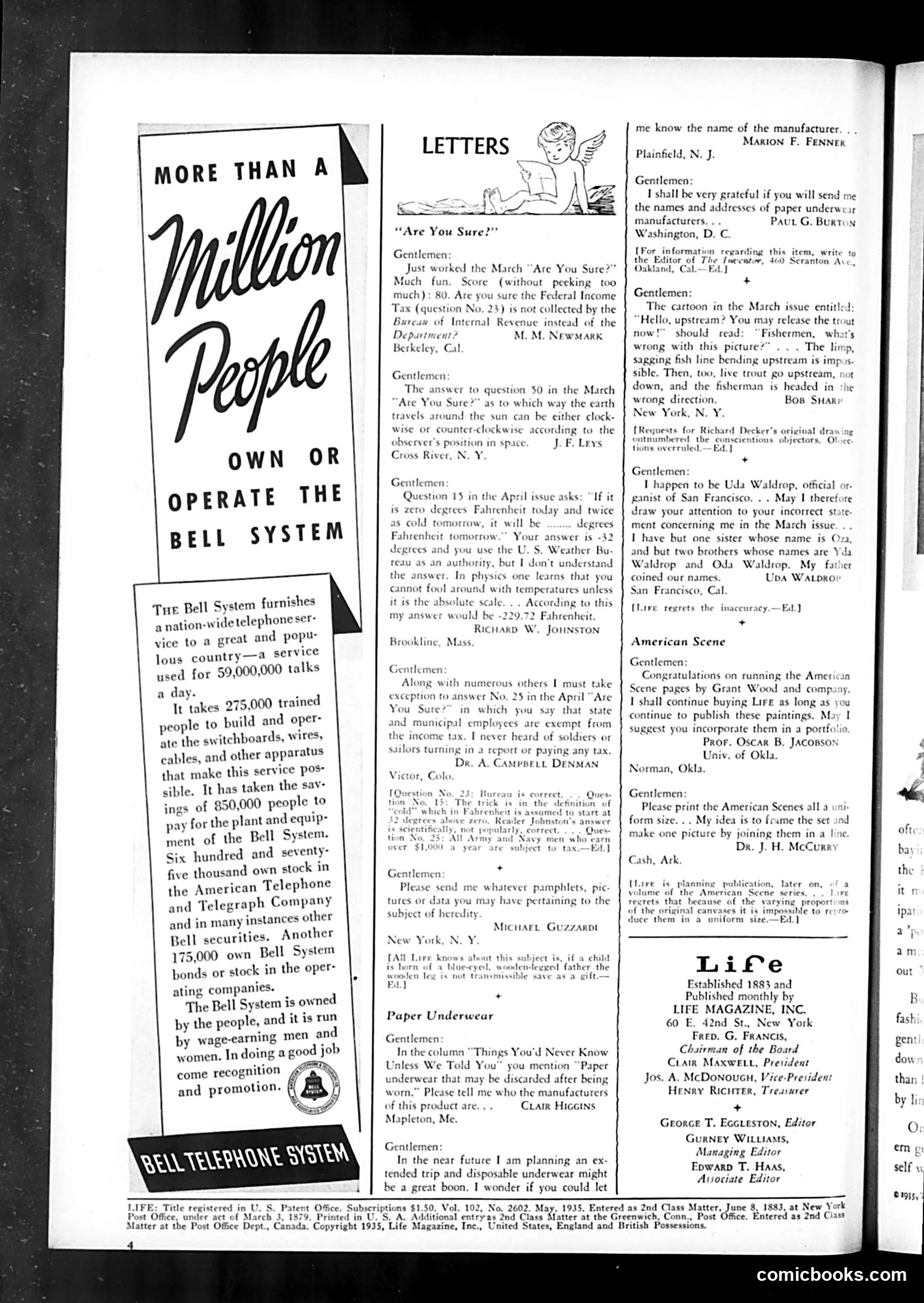 Life — May 1935 — page 6 of 54