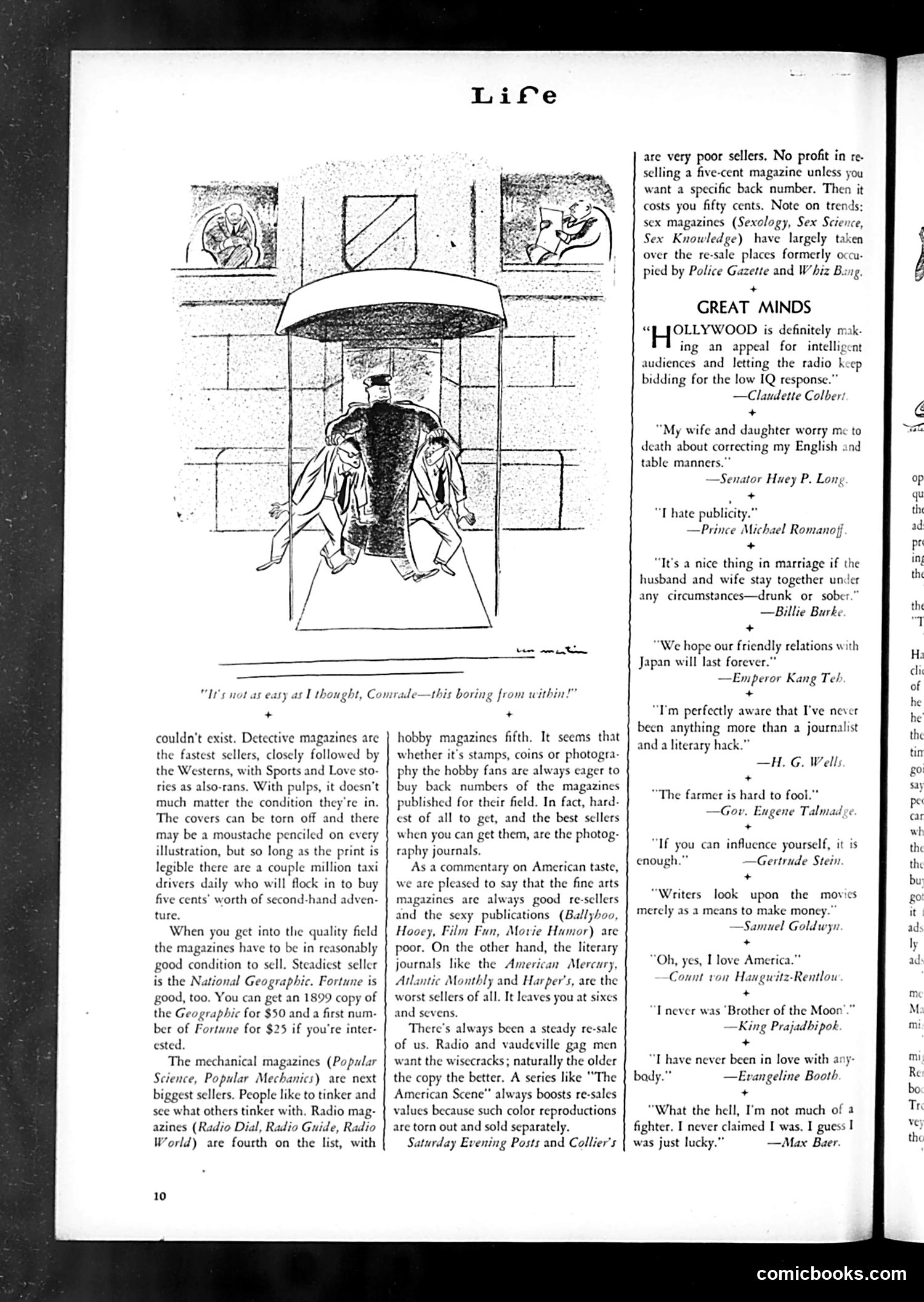 Life — August 1935 — page 12 of 50
