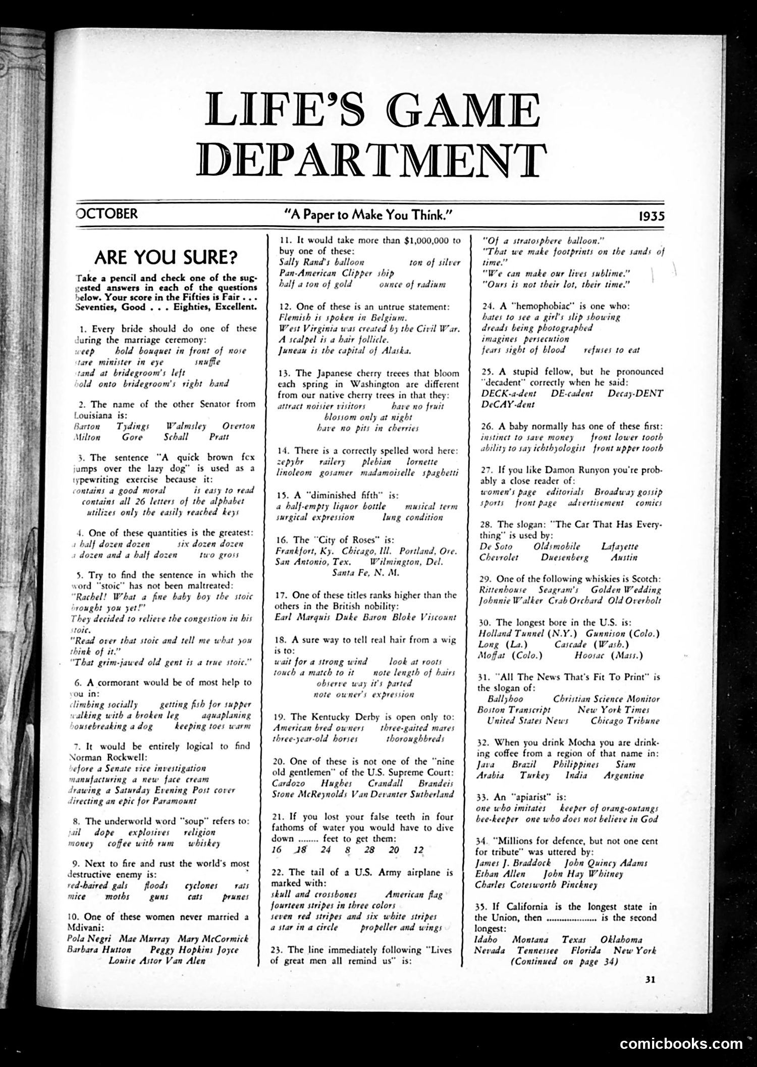 Life — October 1935 — page 33 of 50