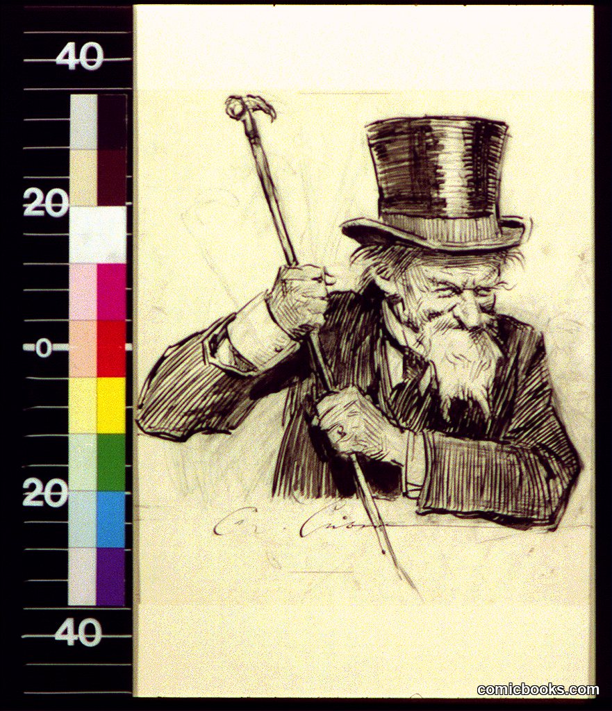 Man with Cane