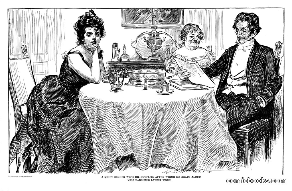 A Quiet Dinner with Dr. Bottles