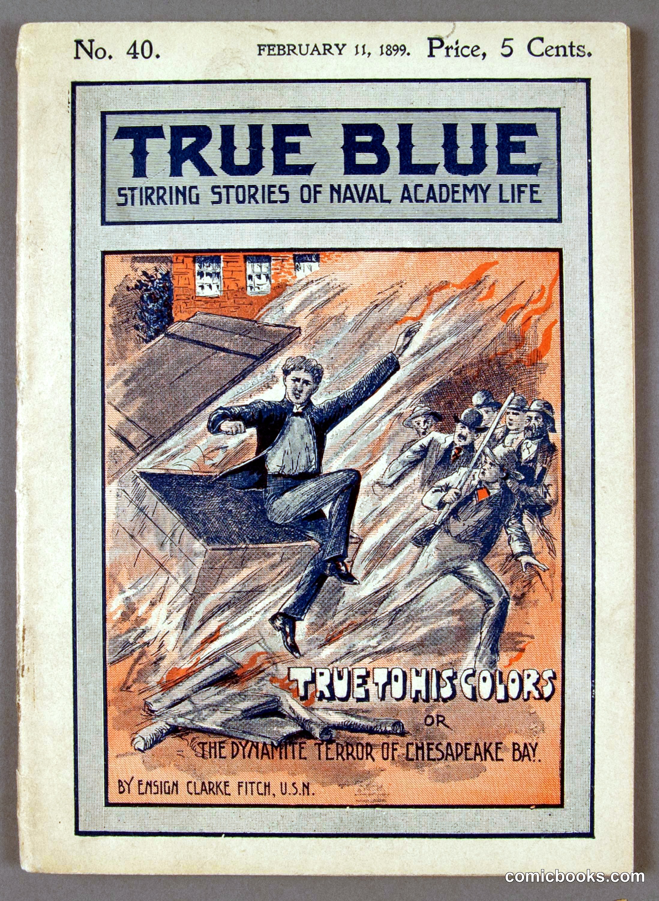 True to His Colors: or, The Dynamite Terror of Chesapeake Bay