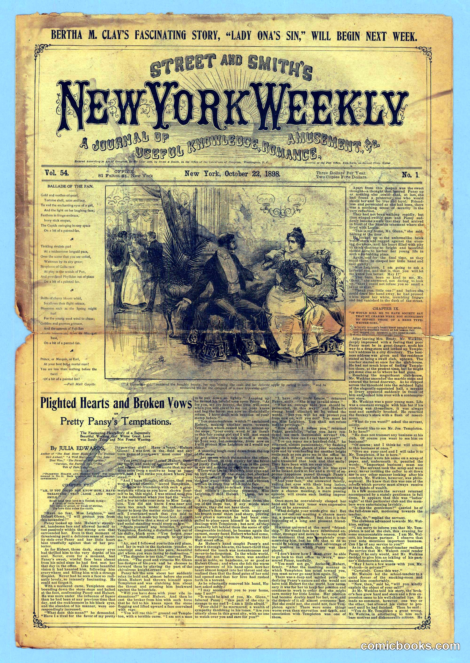 Street & Smith's New York Weekly