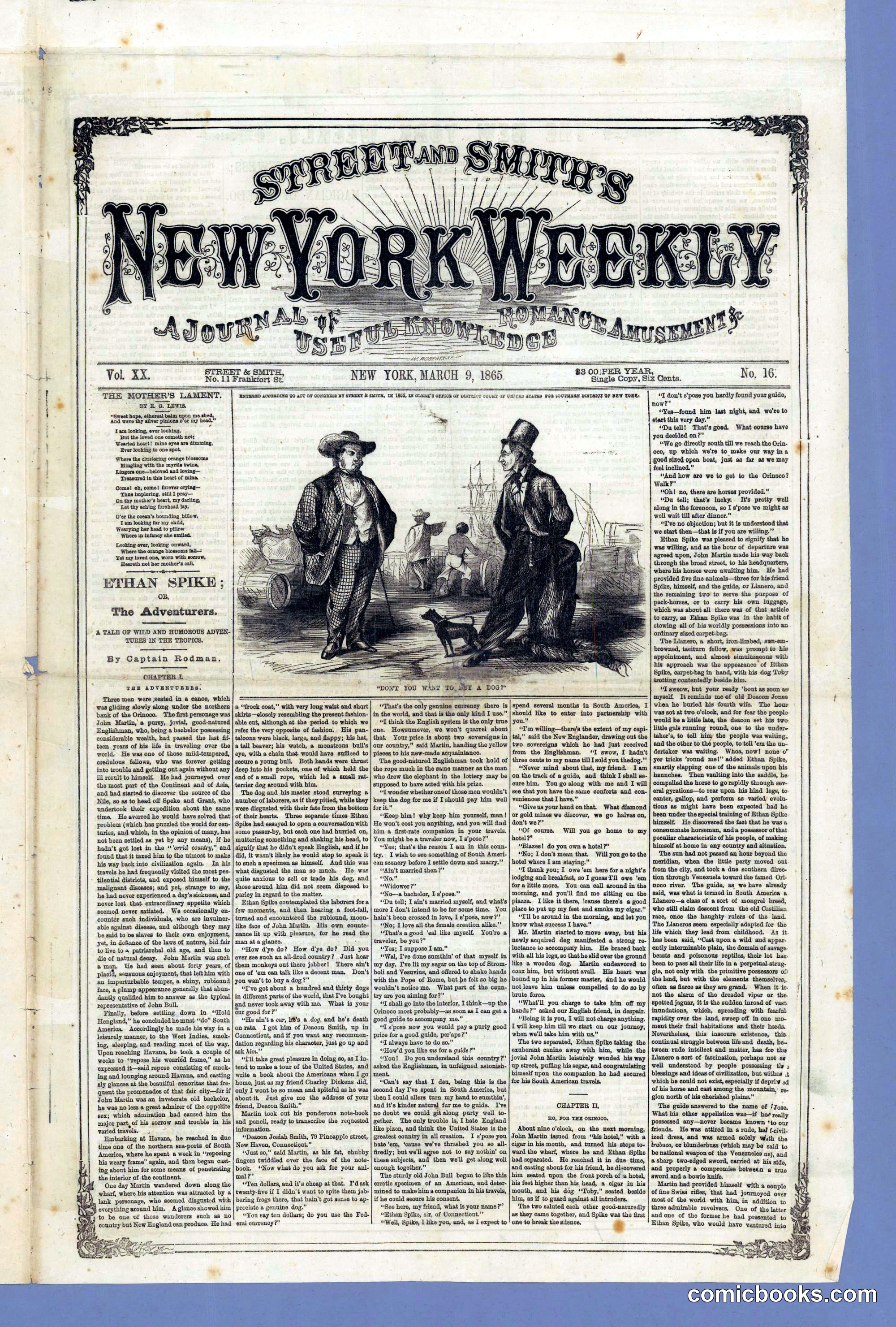 Street & Smith's New York Weekly