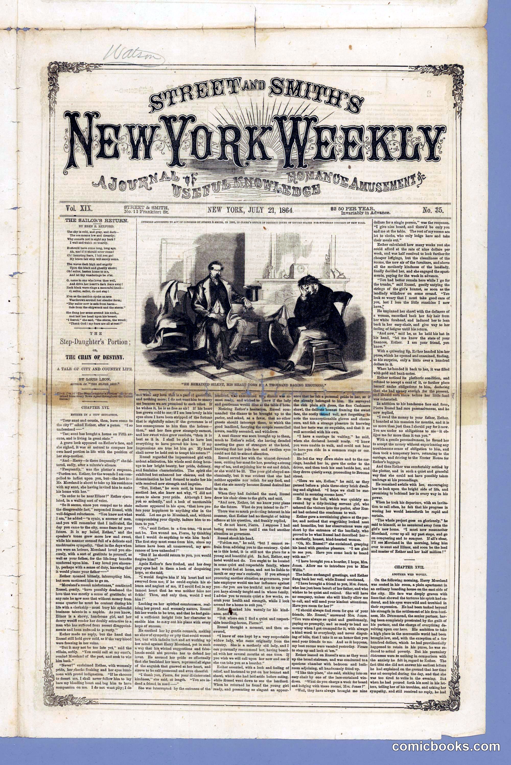 Street and Smith's New York Weekly