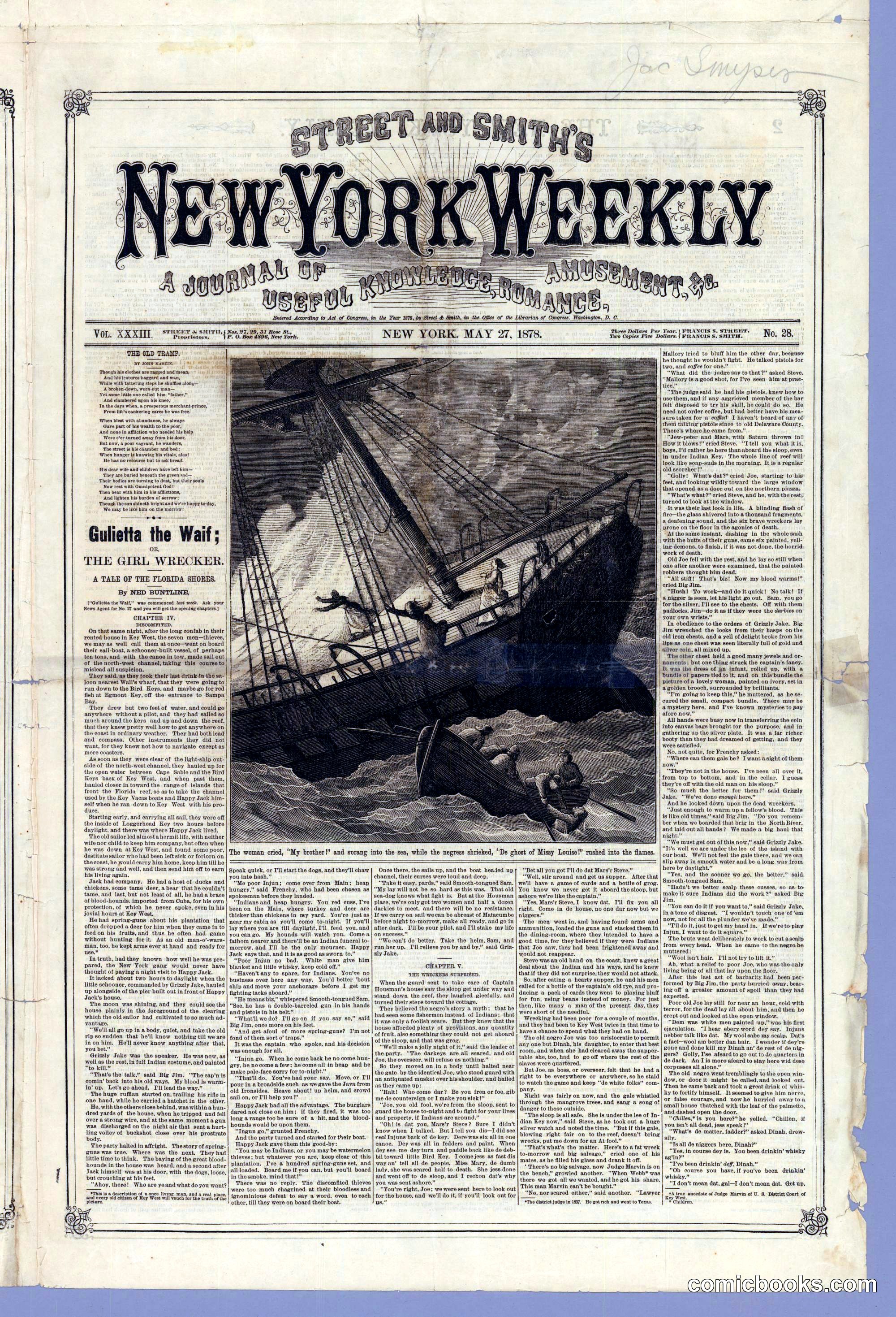 Street & Smith's New York Weekly