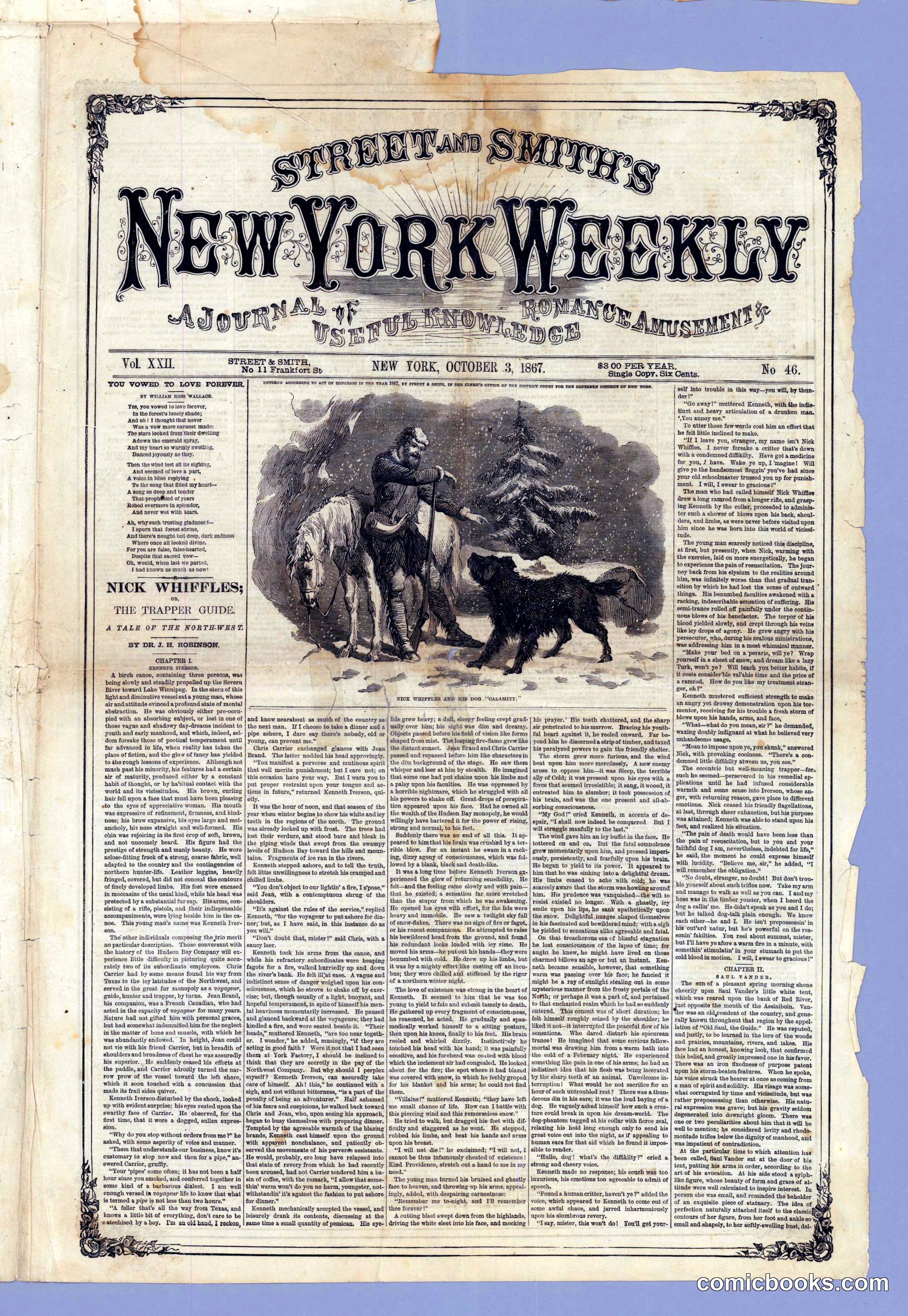 Street and Smith's New York Weekly