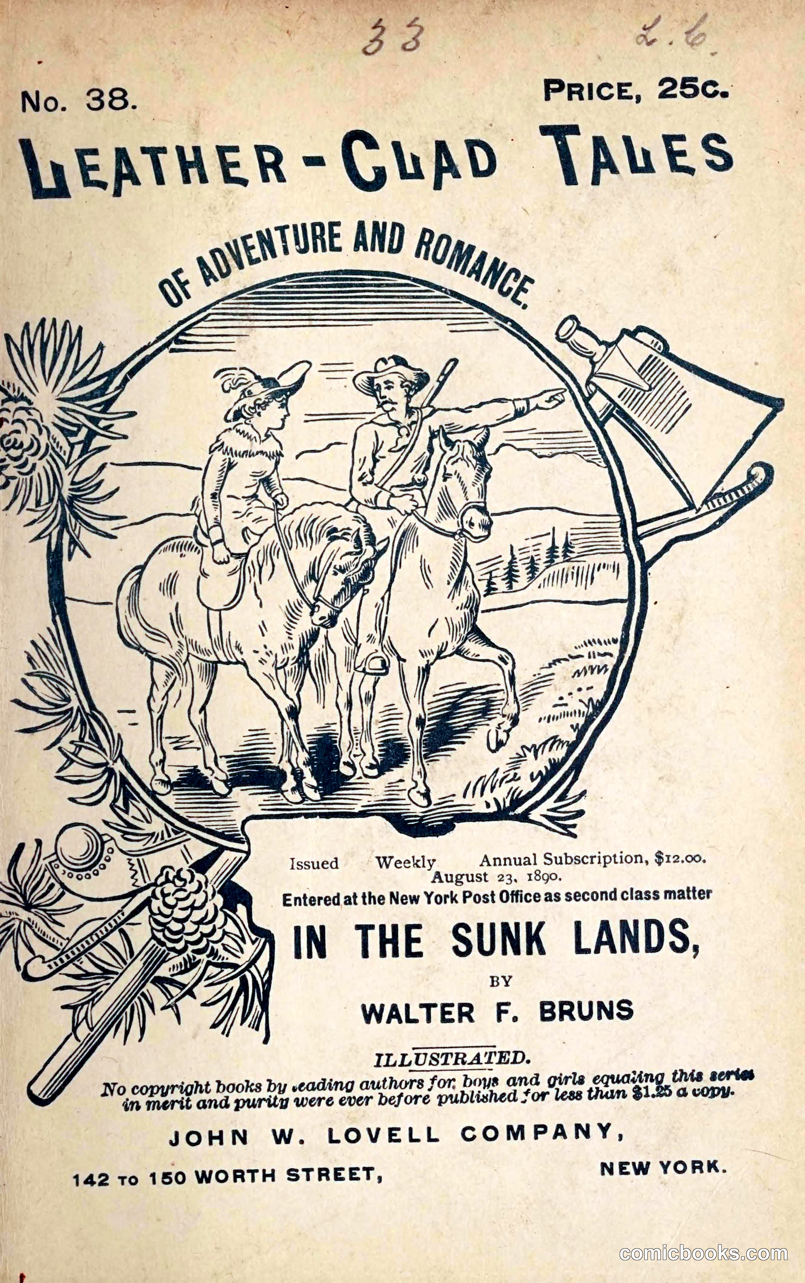 Leather-Clad Tales of Adventure and Romance, No. 38