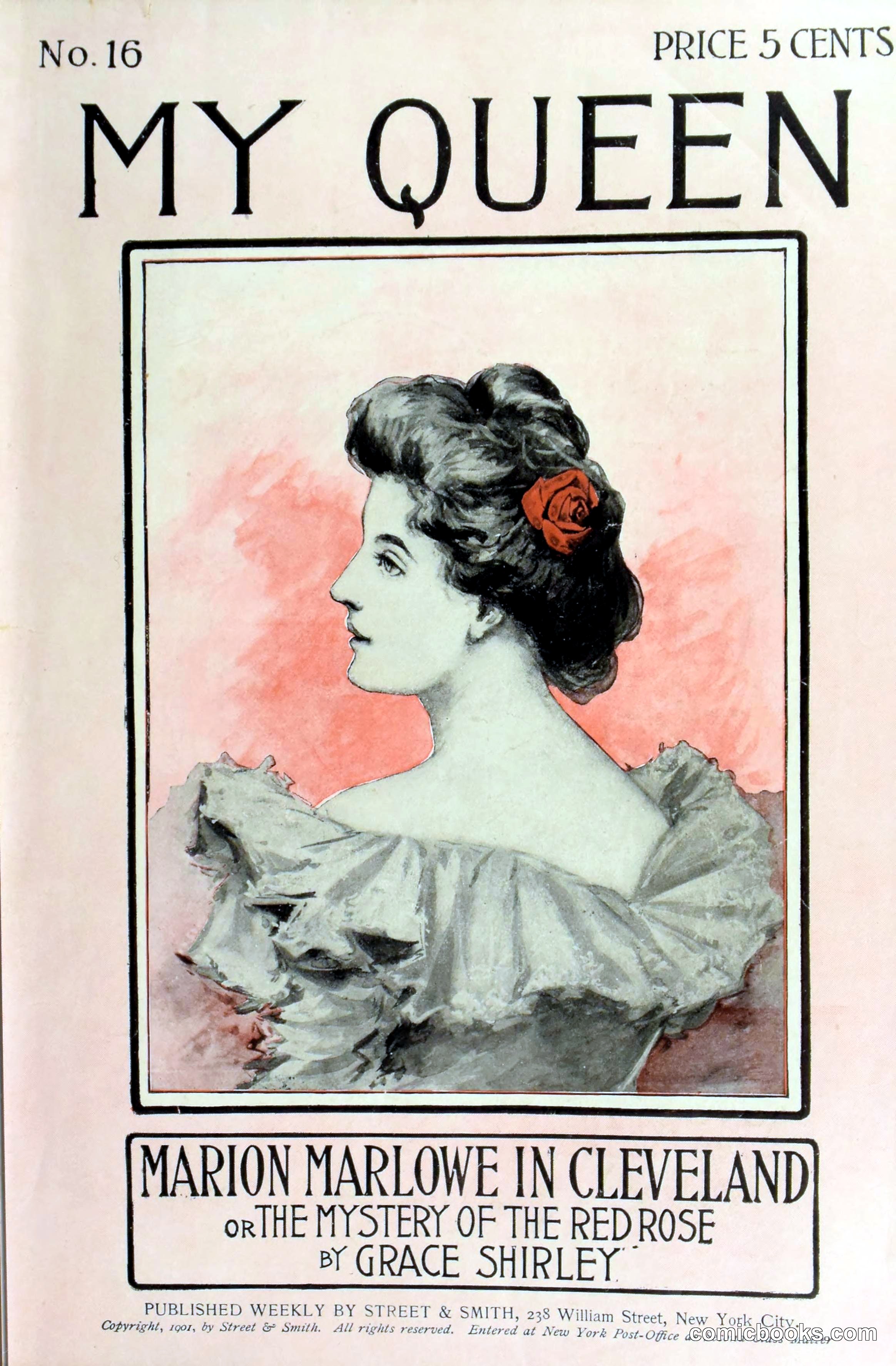 Marion Marlowe in Cleveland, or, The Mystery of the Red Rose