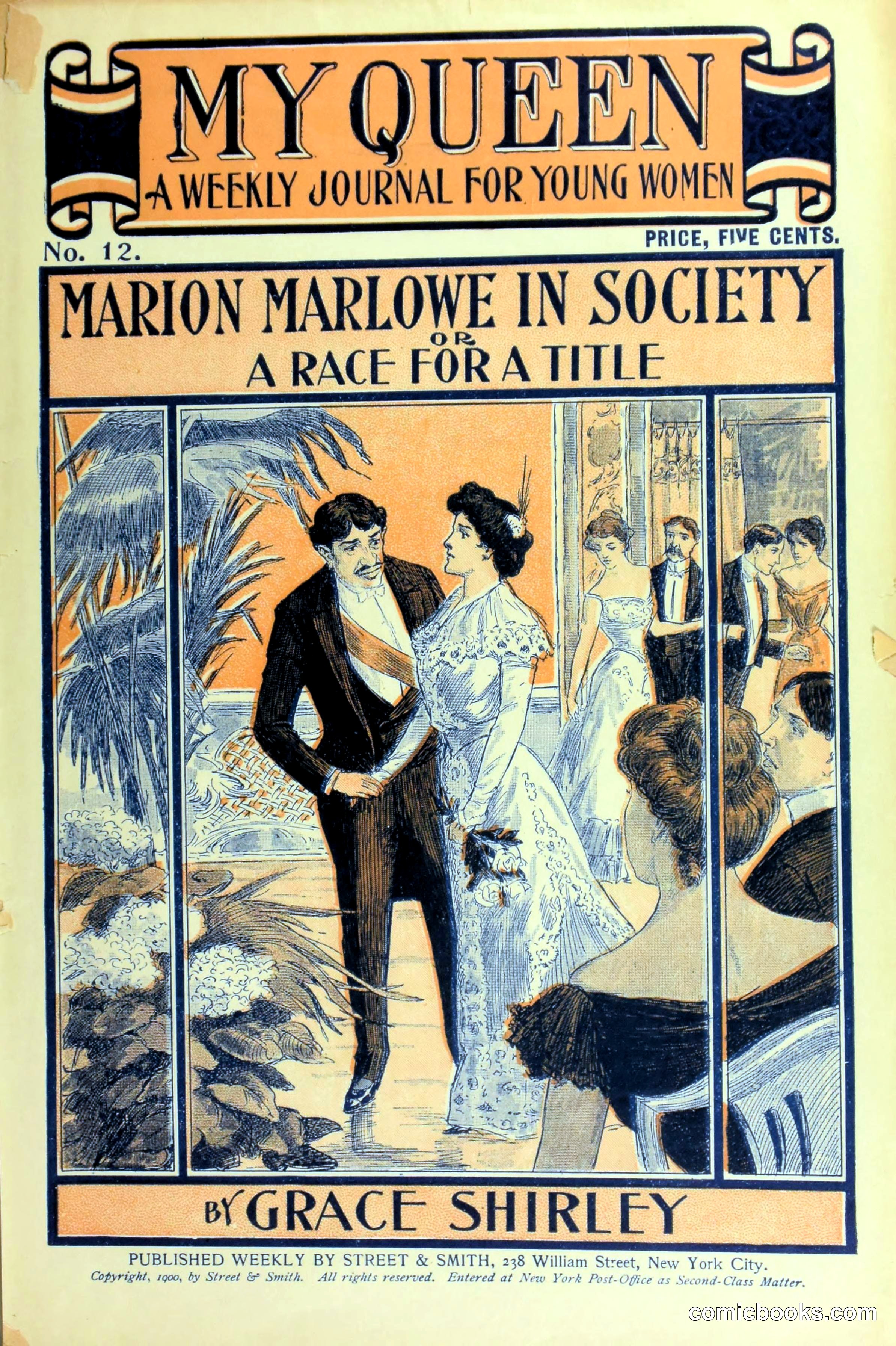 Marion Marlowe in Society, or, A Race for a Title