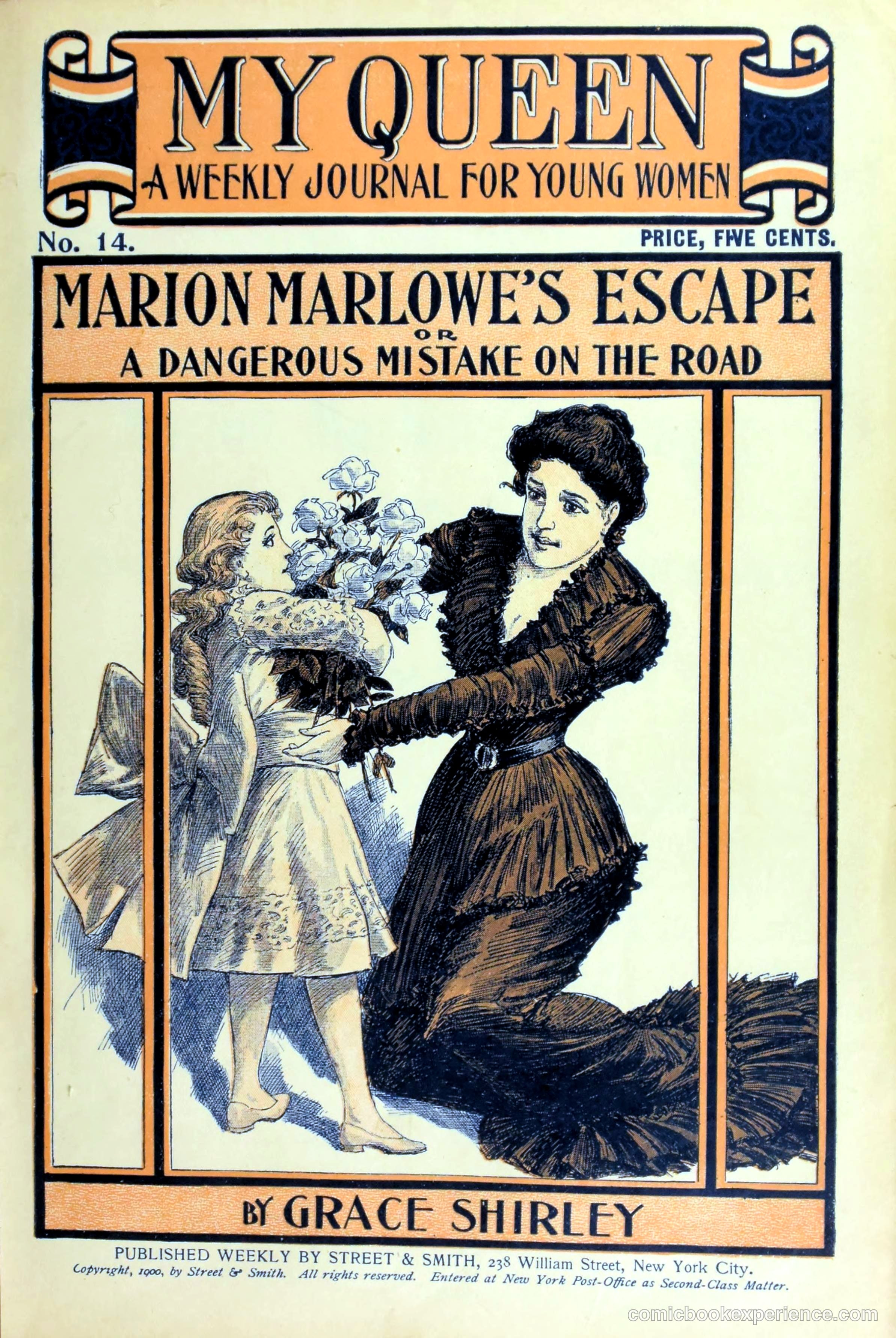 Marion Marlowe's Escape, or, A Dangerous Mistake on the Road