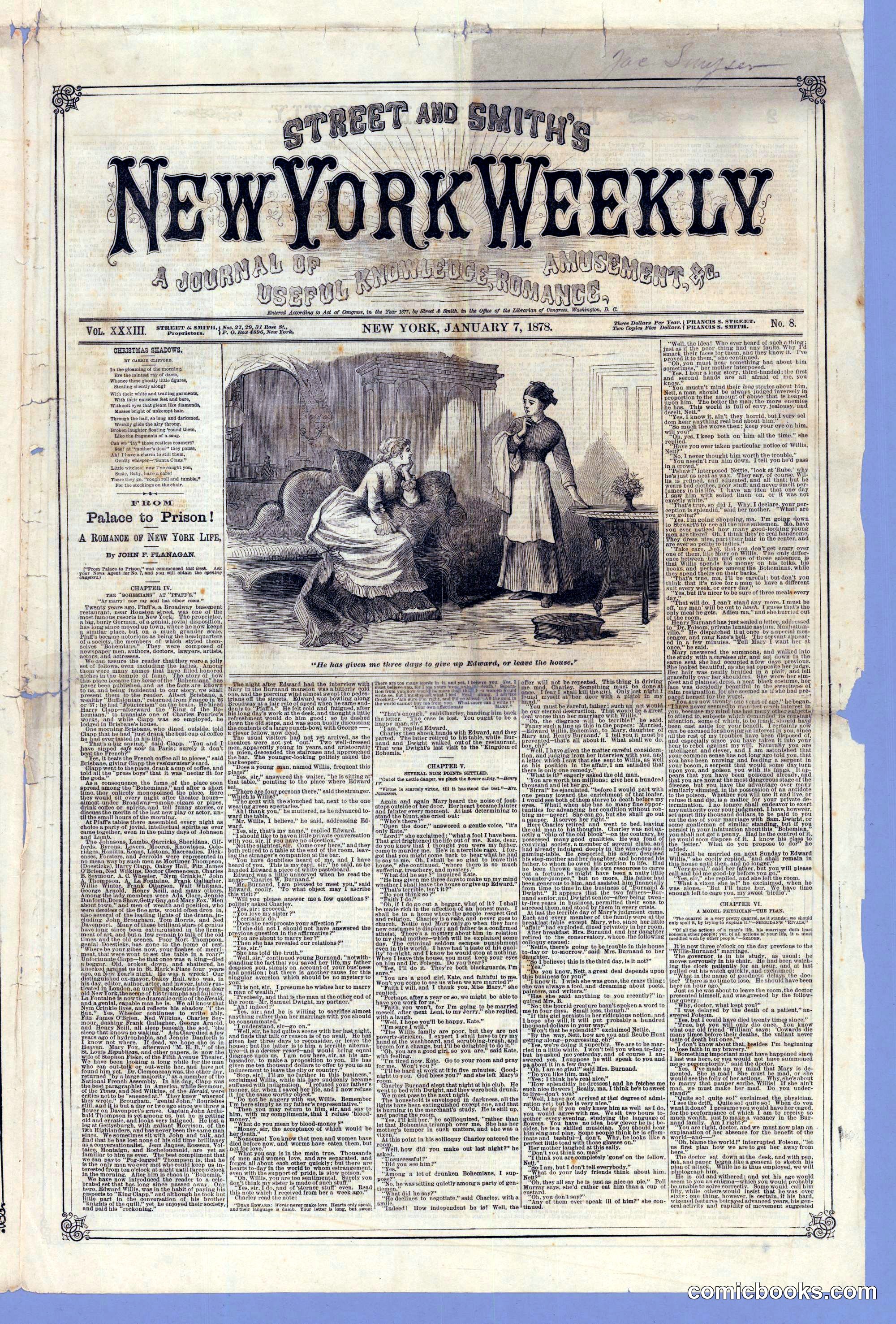 Street & Smith's New York Weekly