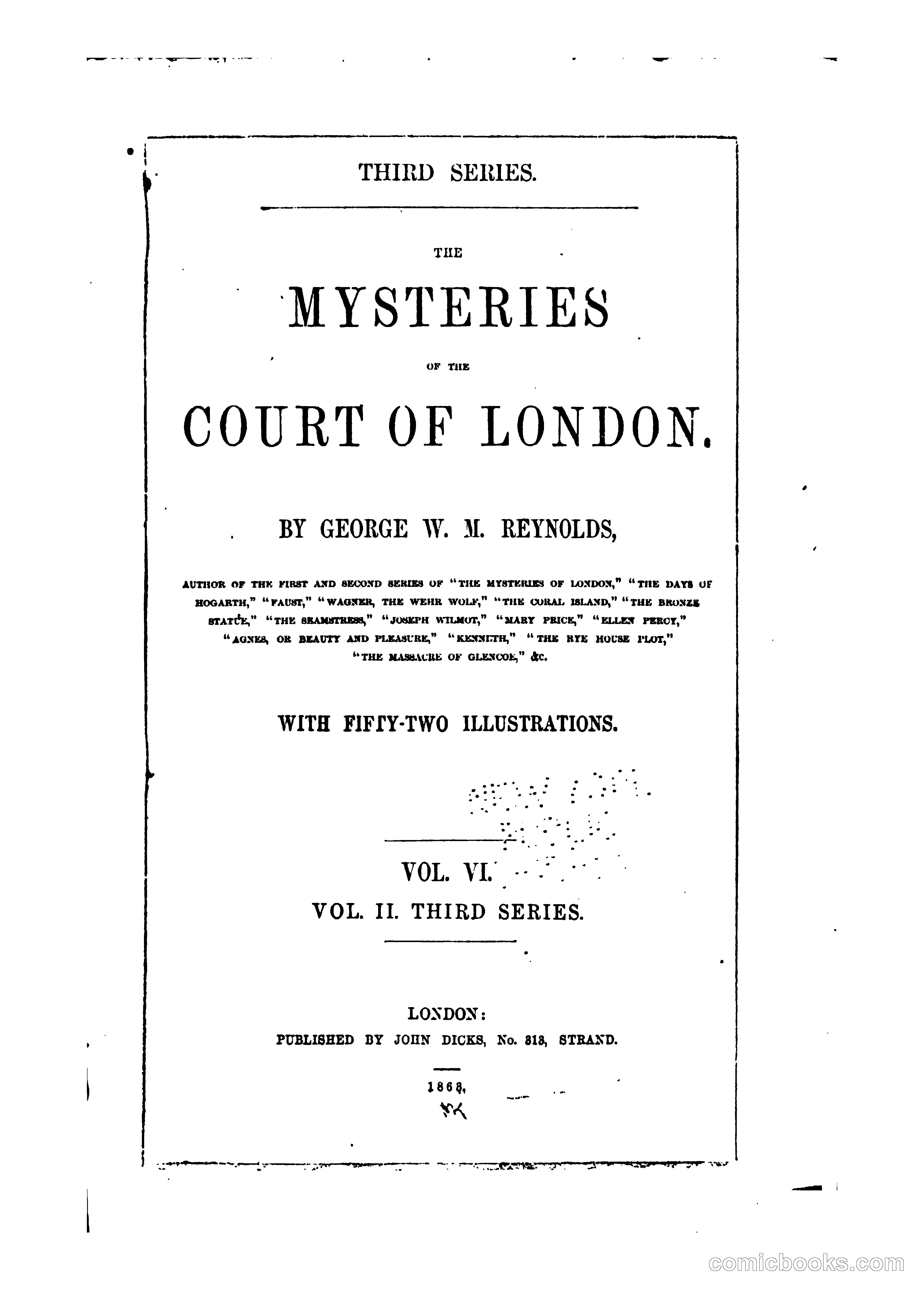 The Mysteries of the Court of London