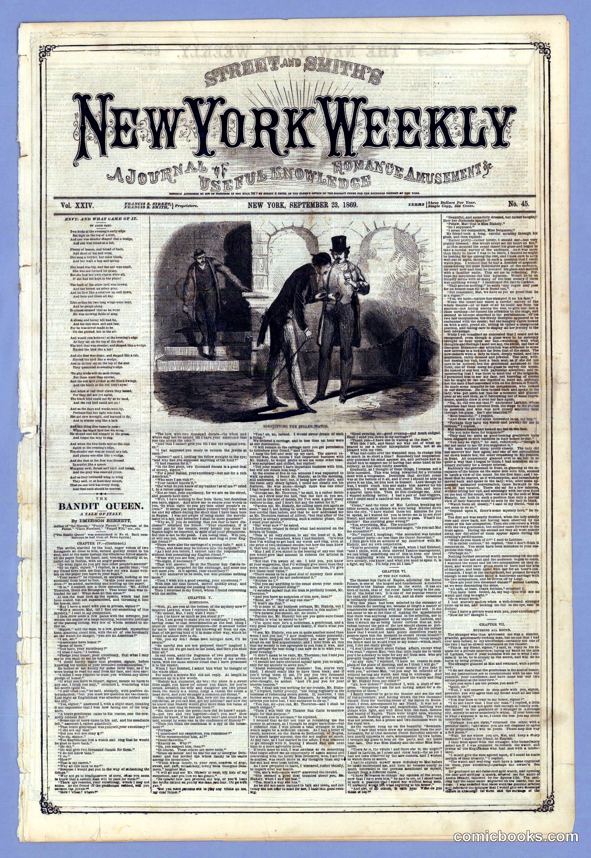 Street & Smith's New York Weekly