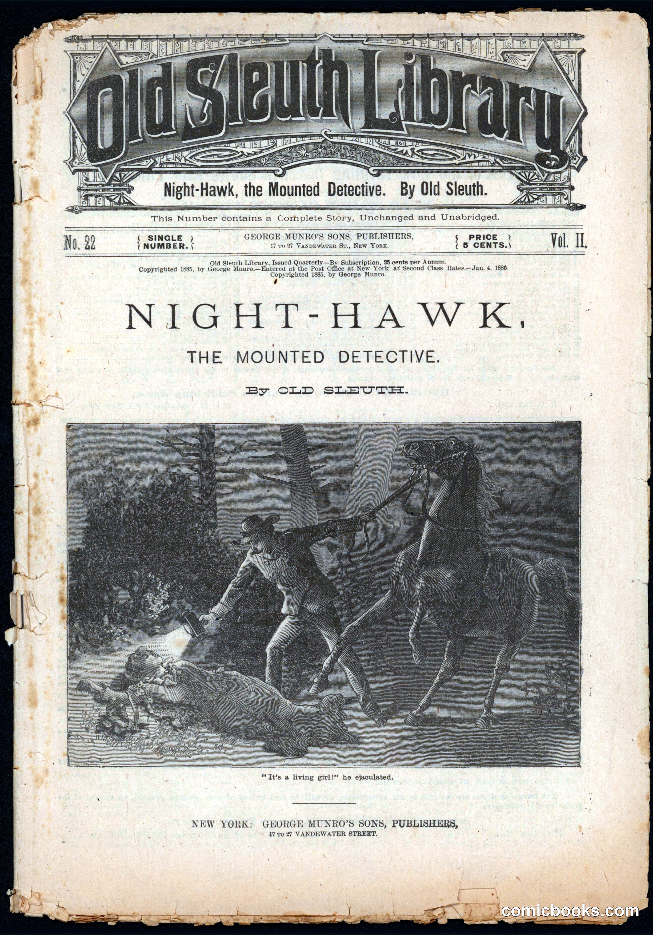 Night-Hawk, The Mounted Detective