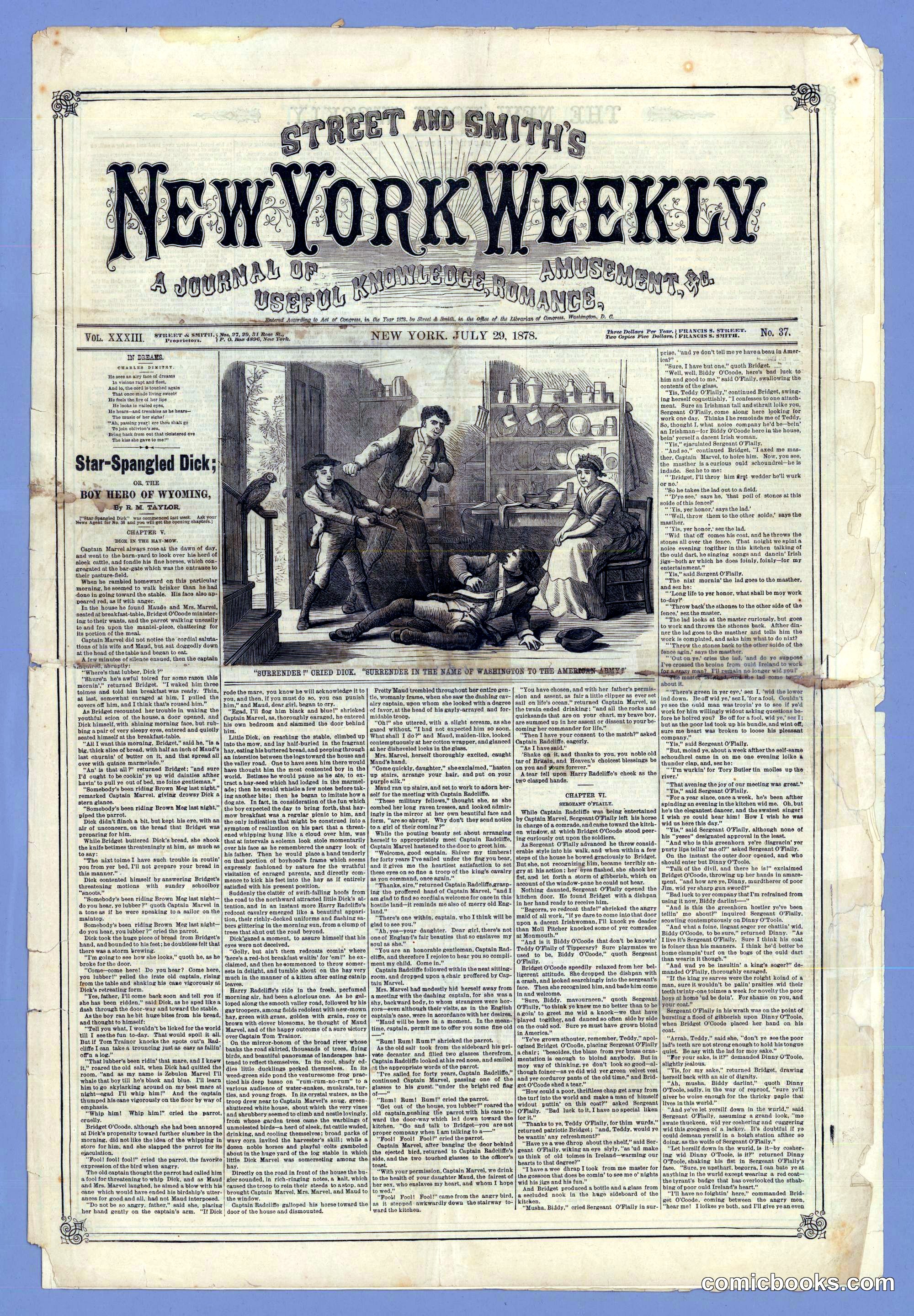 Street & Smith's New York Weekly
