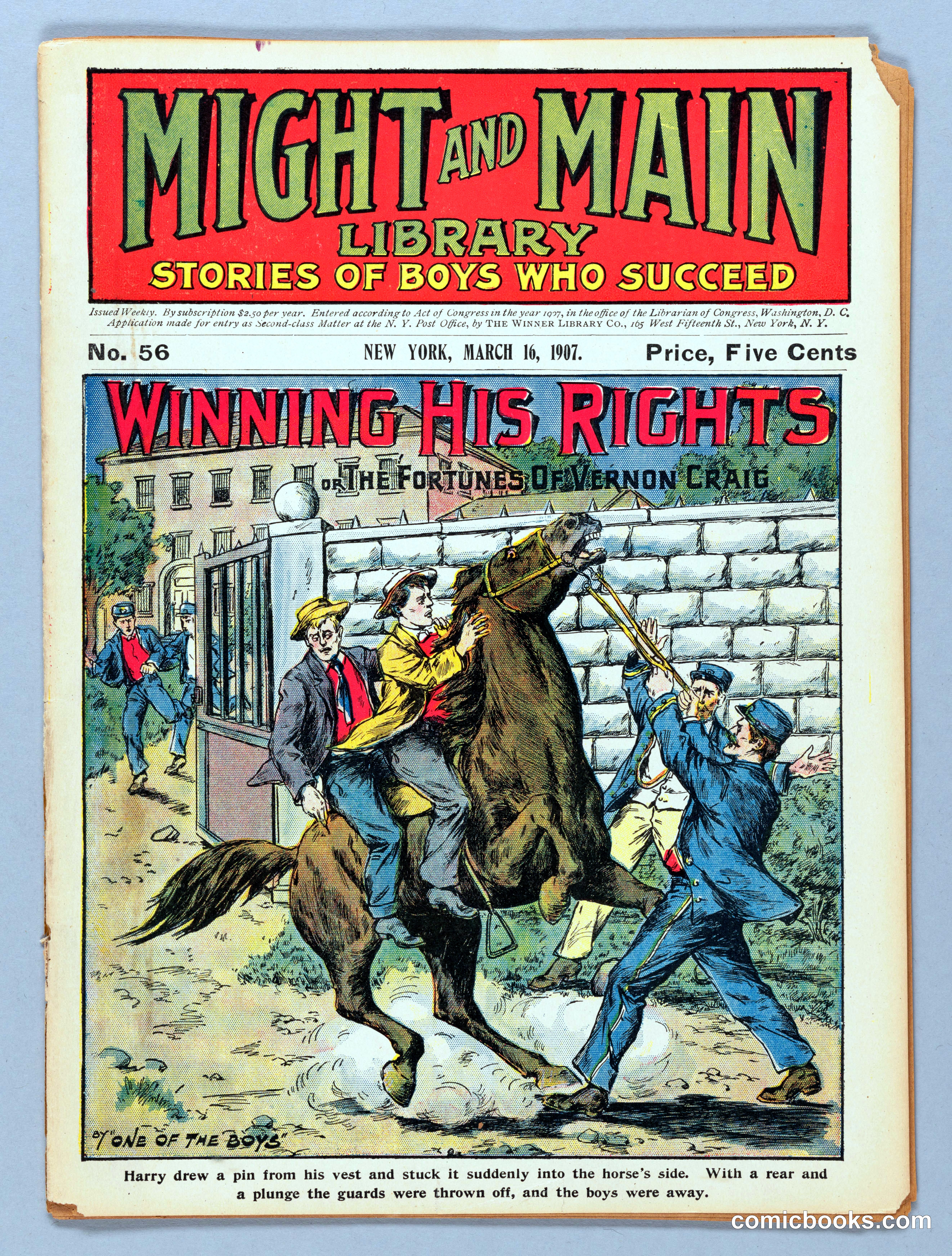Might and Main Library, No. 56: Winning His Rights
