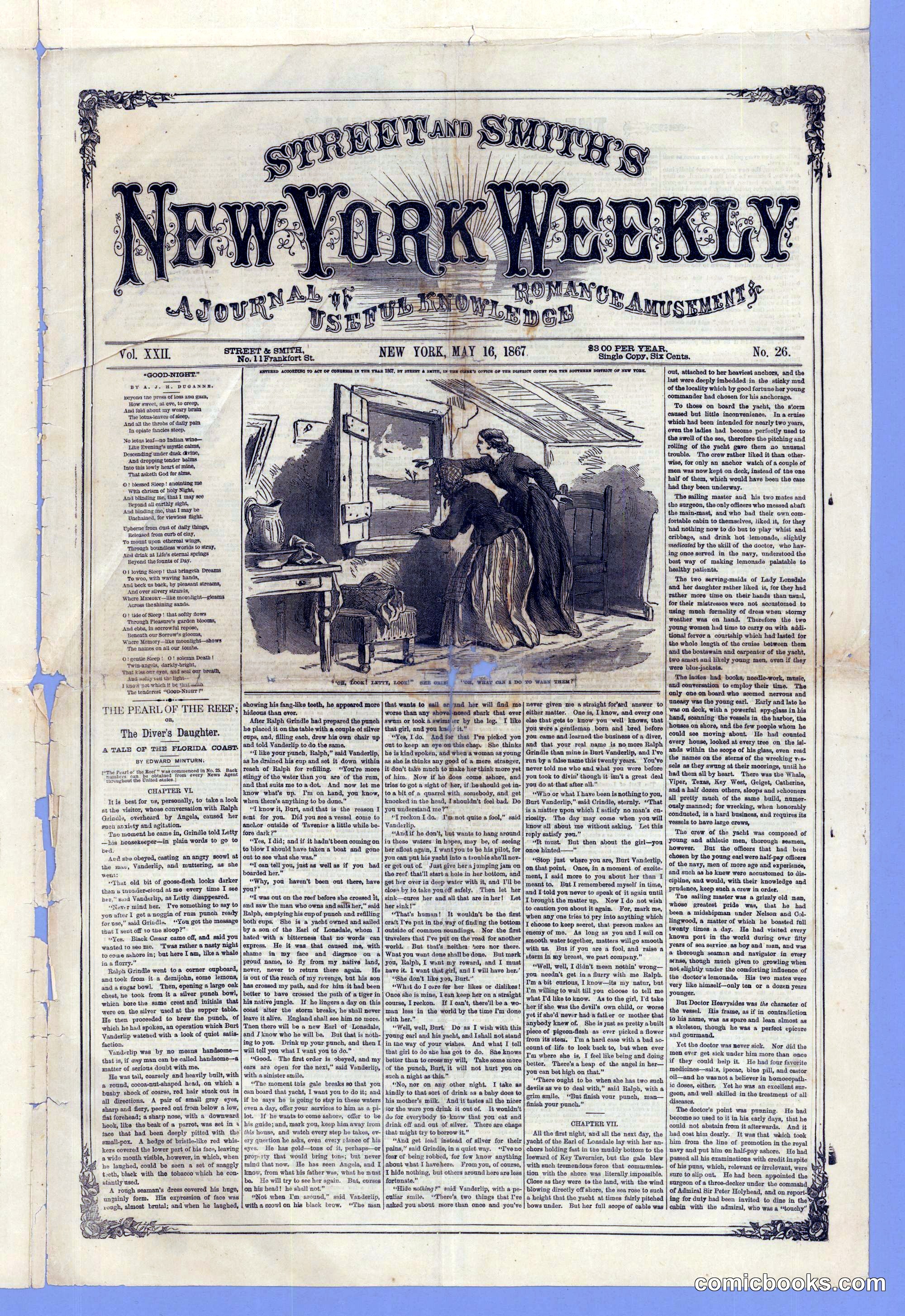 Street & Smith's New York Weekly, Vol. 22, No. 26