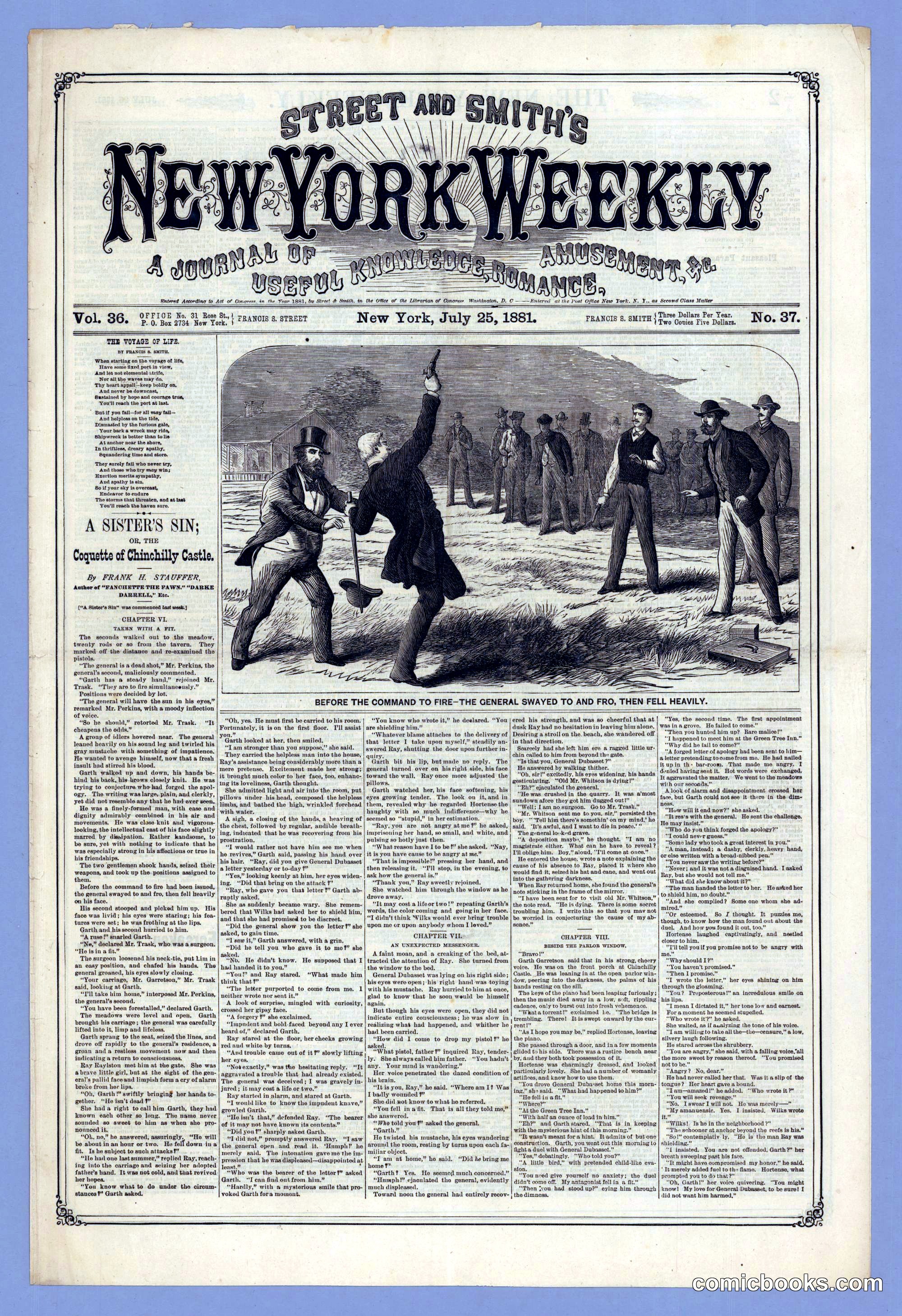 Street & Smith's New York Weekly