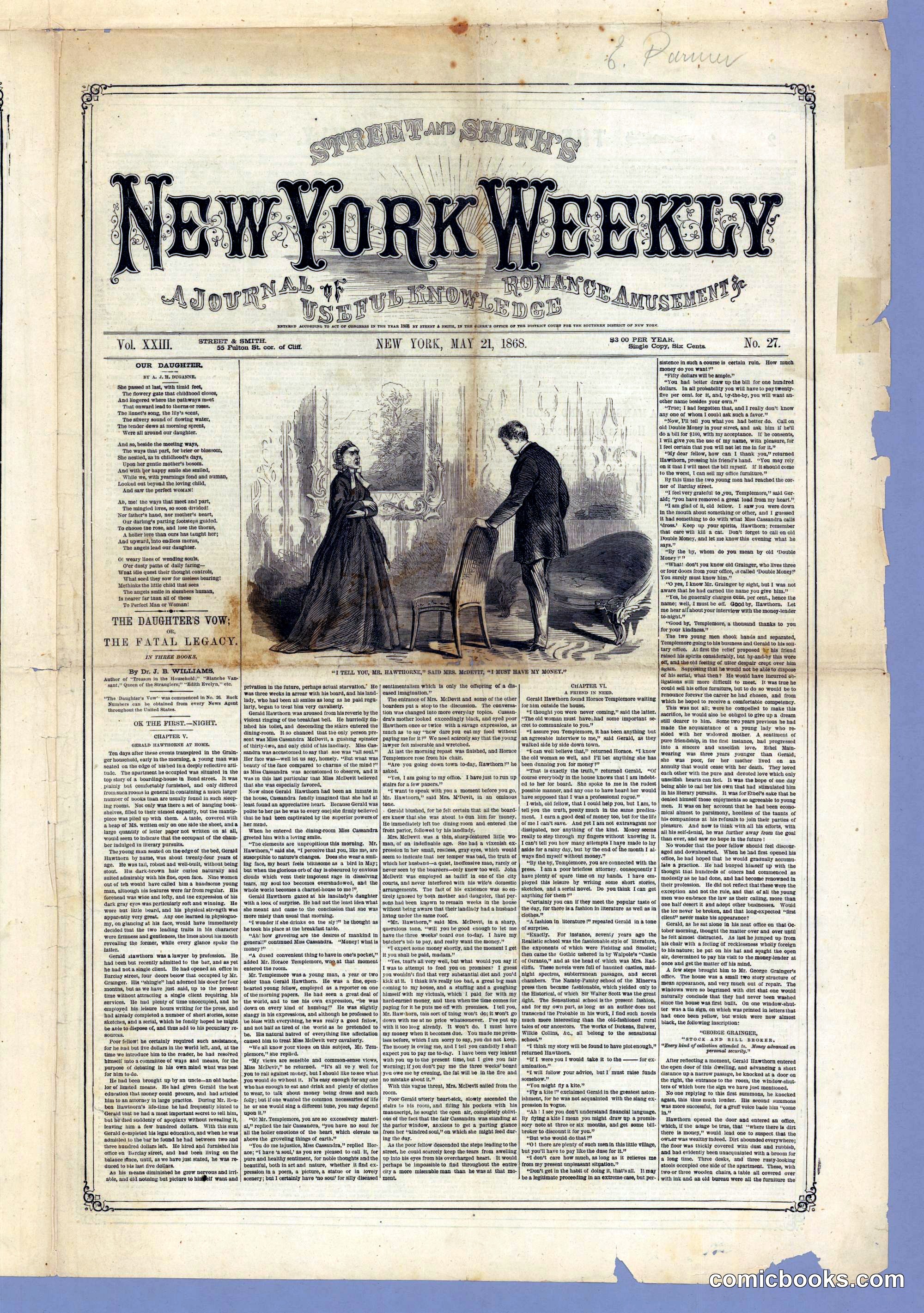 Street & Smith's New York Weekly