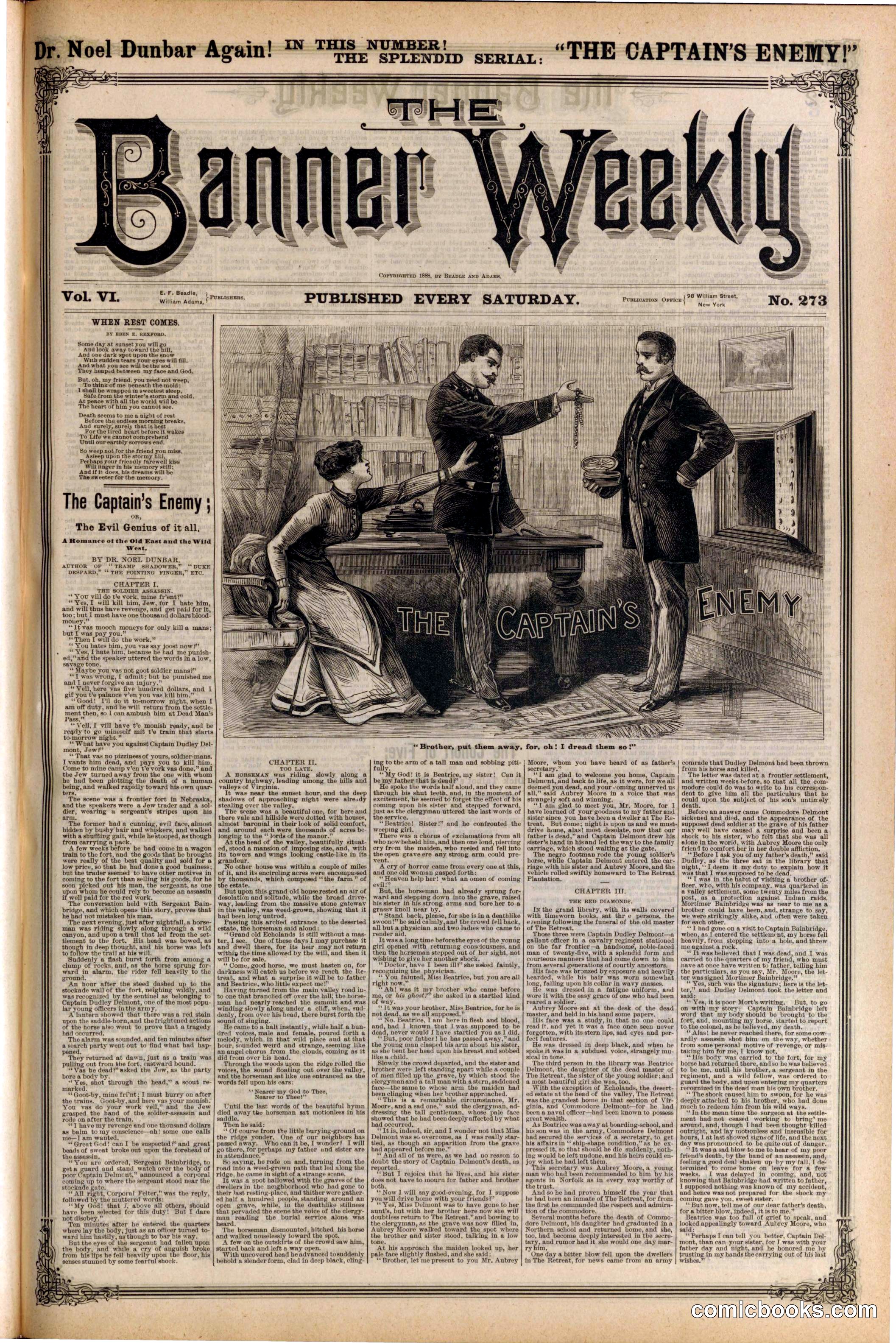 The Banner Weekly: 'The Captain's Enemy'