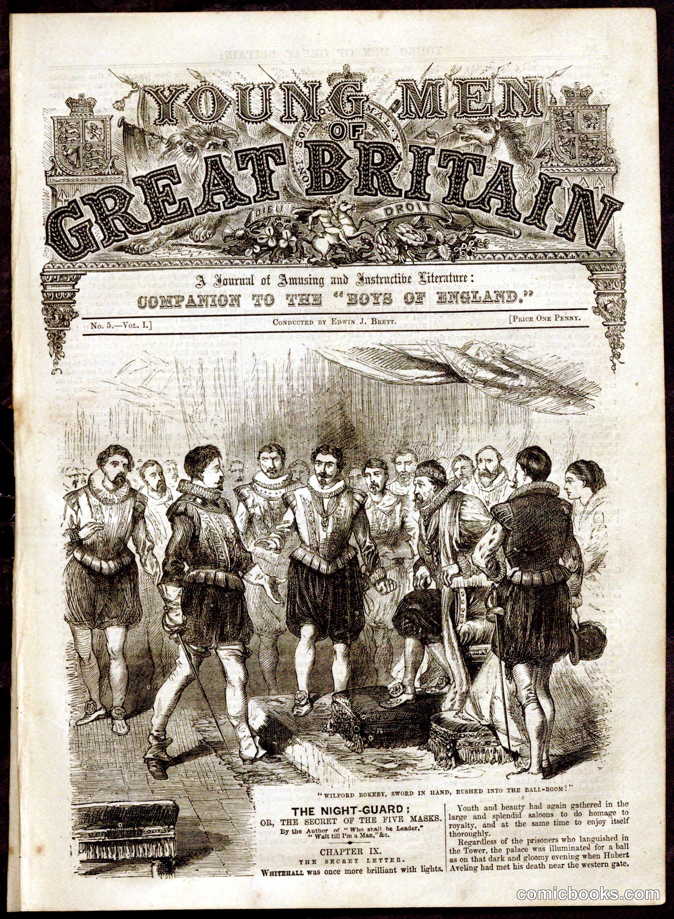 Young Men of Great Britain, Vol. 1, No. 5