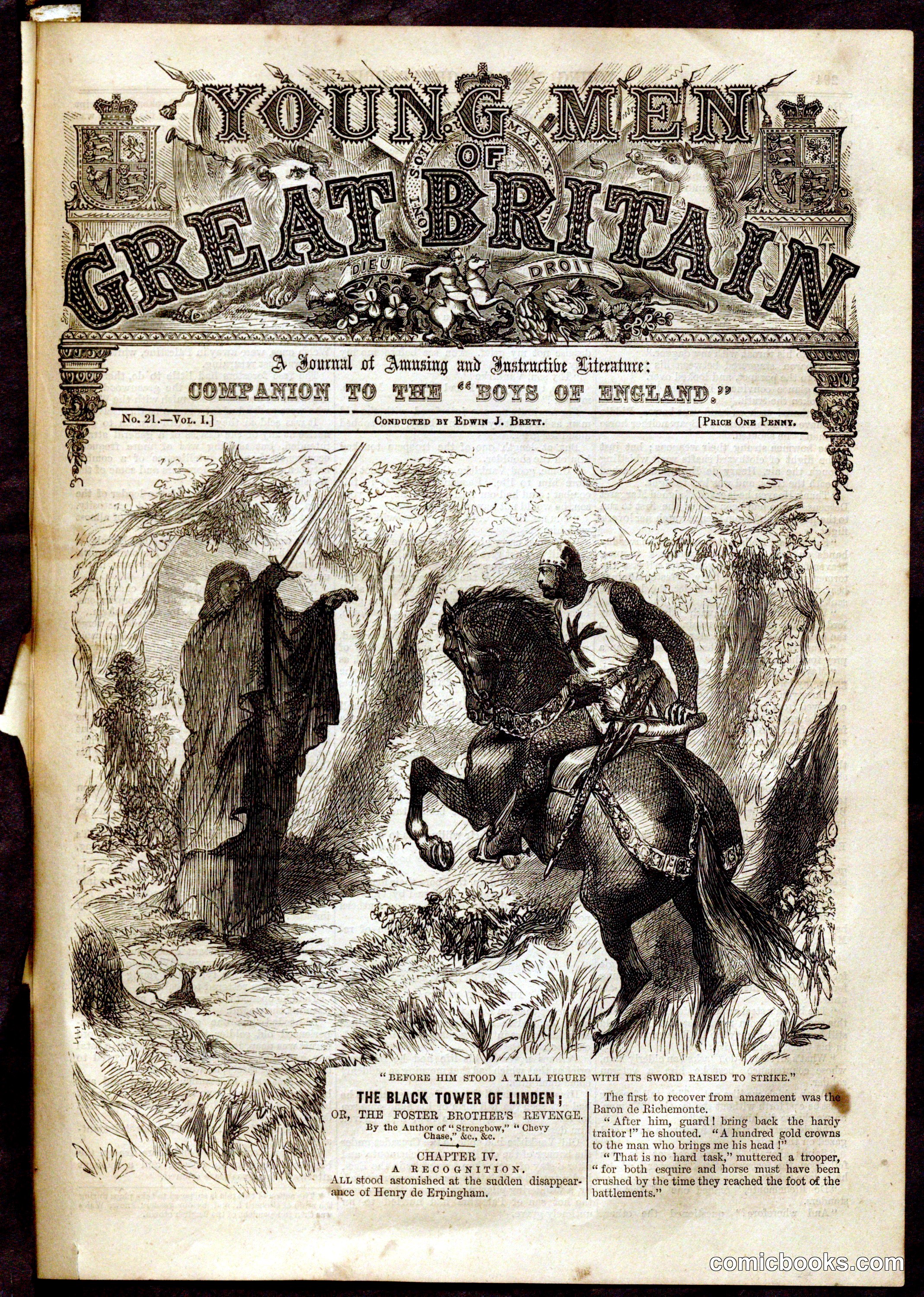 Young Men of Great Britain, No. 21