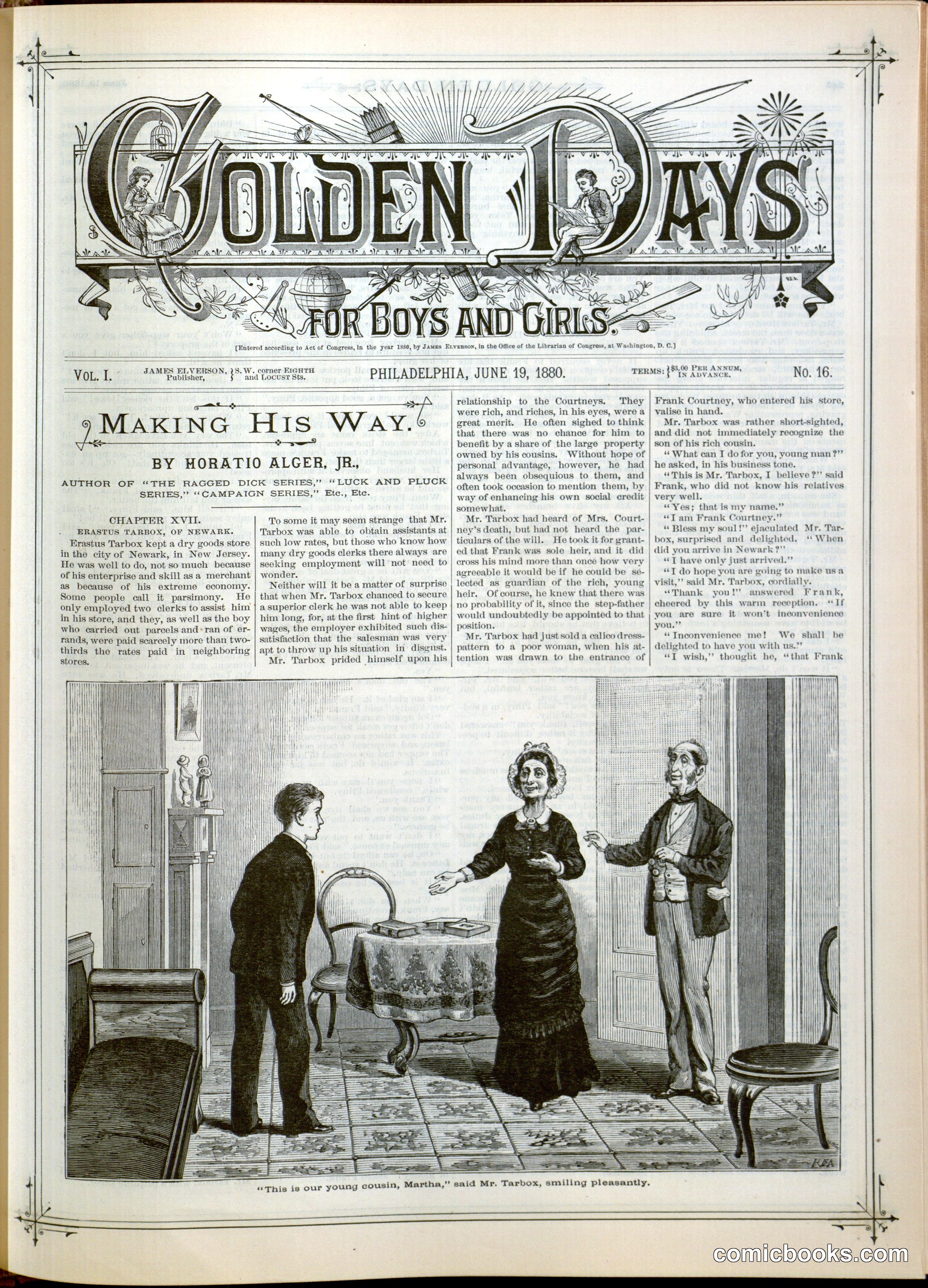 Golden Days for Boys and Girls