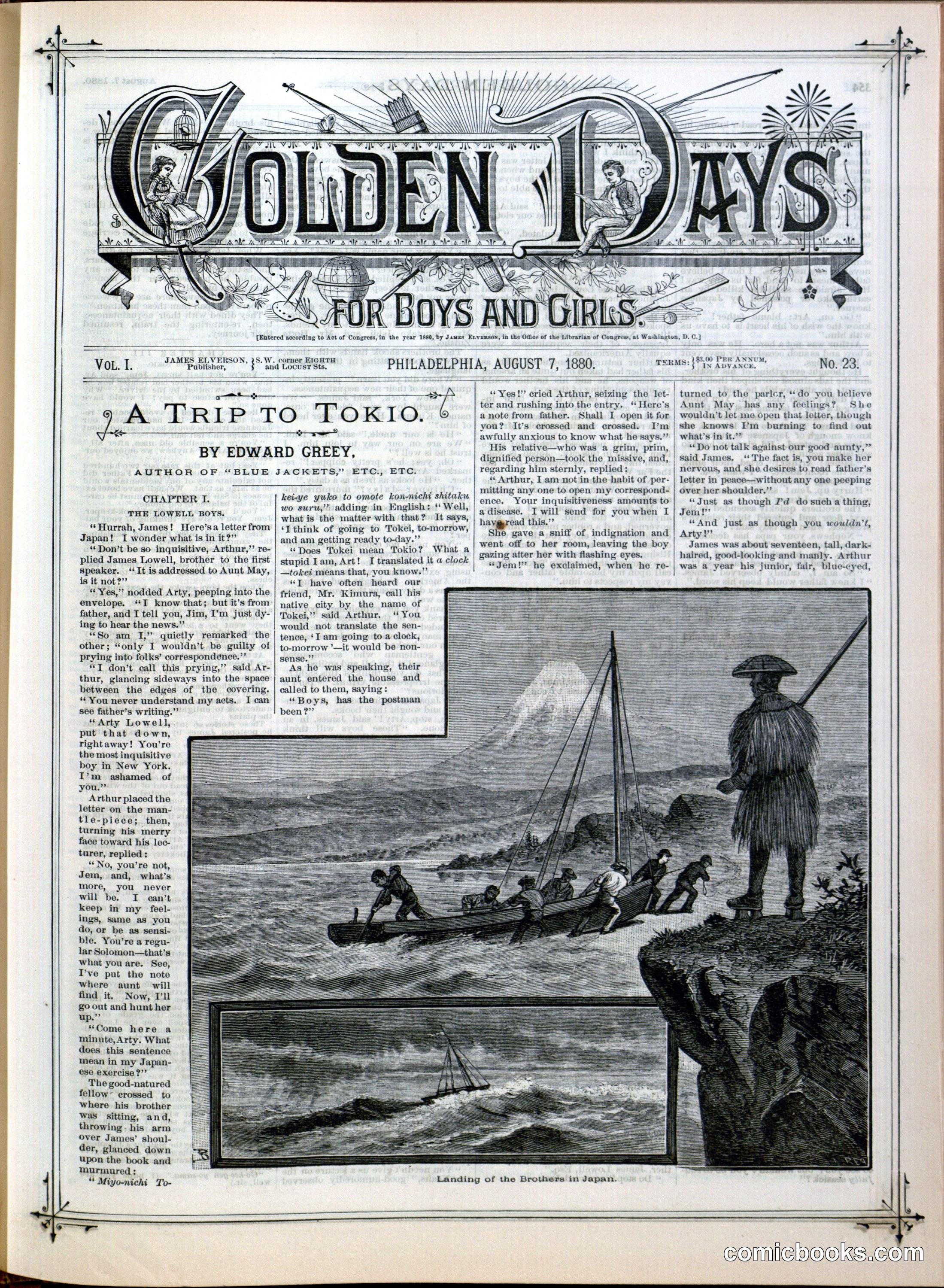 Golden Days for Boys and Girls