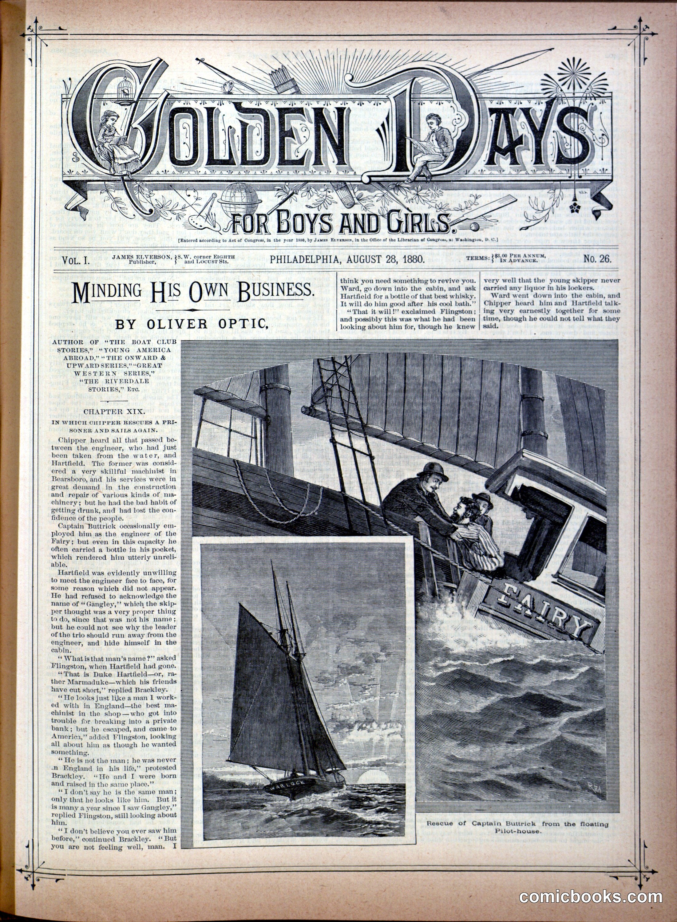 Golden Days for Boys and Girls