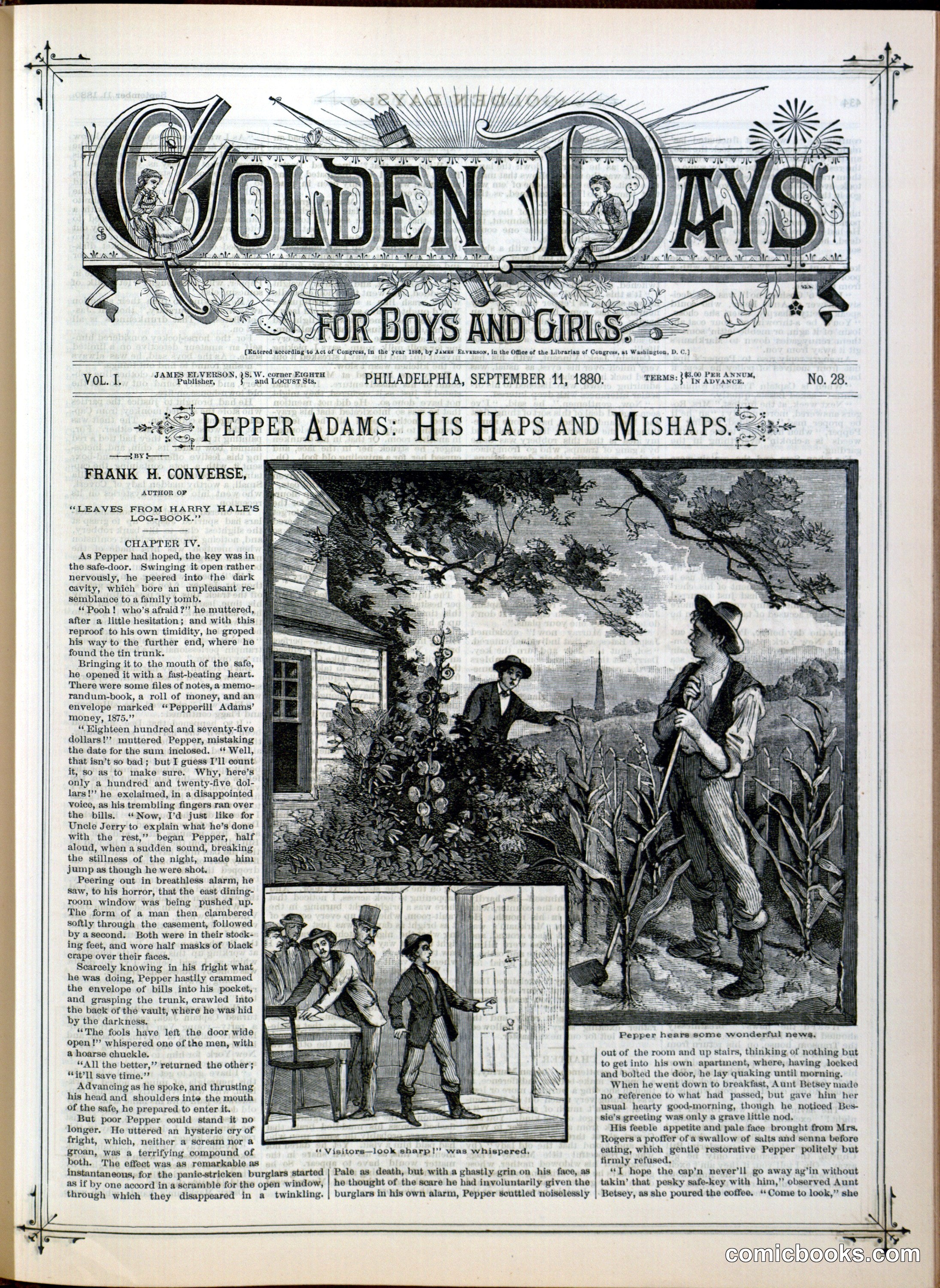 Golden Days for Boys and Girls