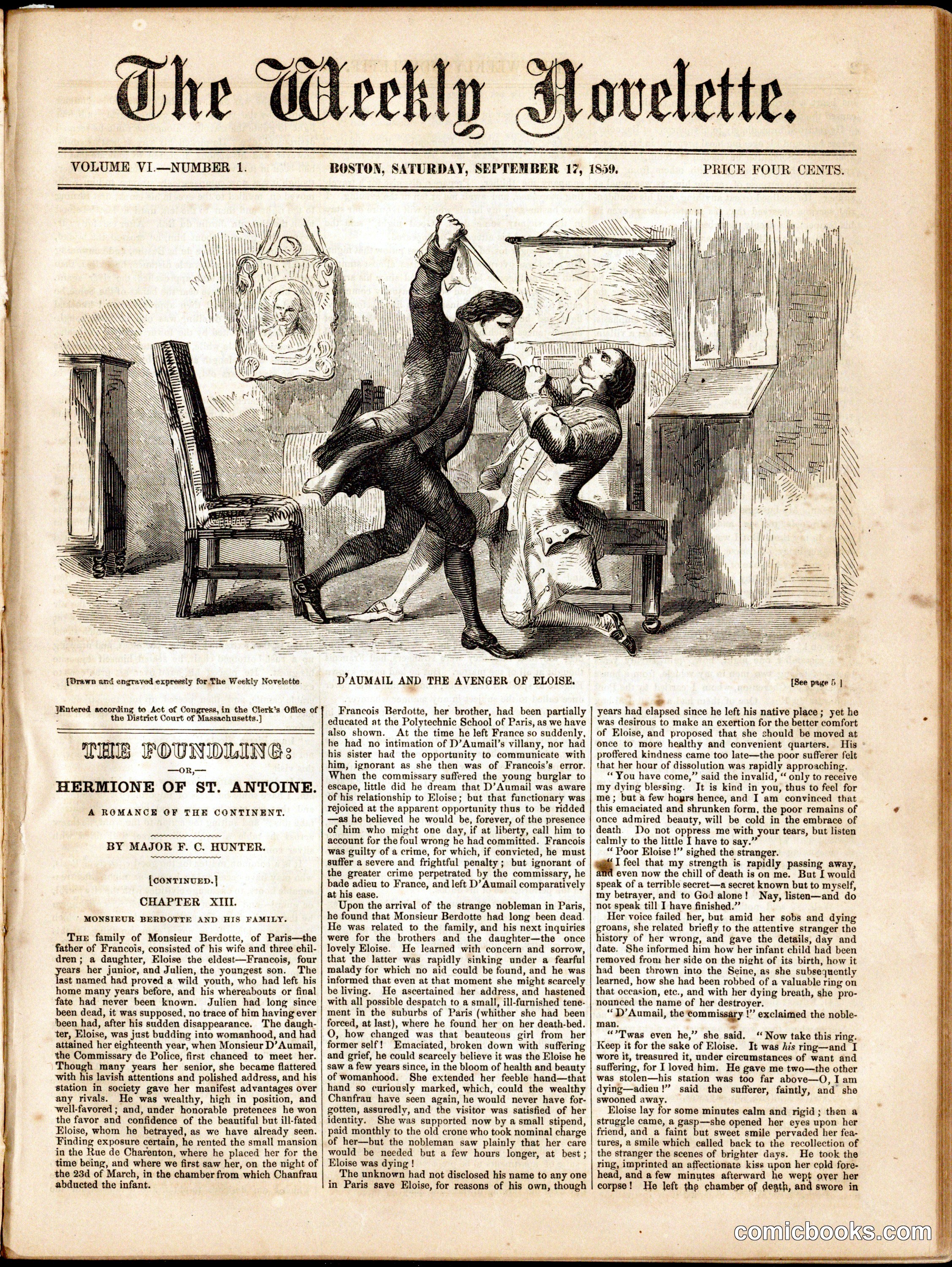 The Weekly Novelette: Penny Dreadful Serial Fiction