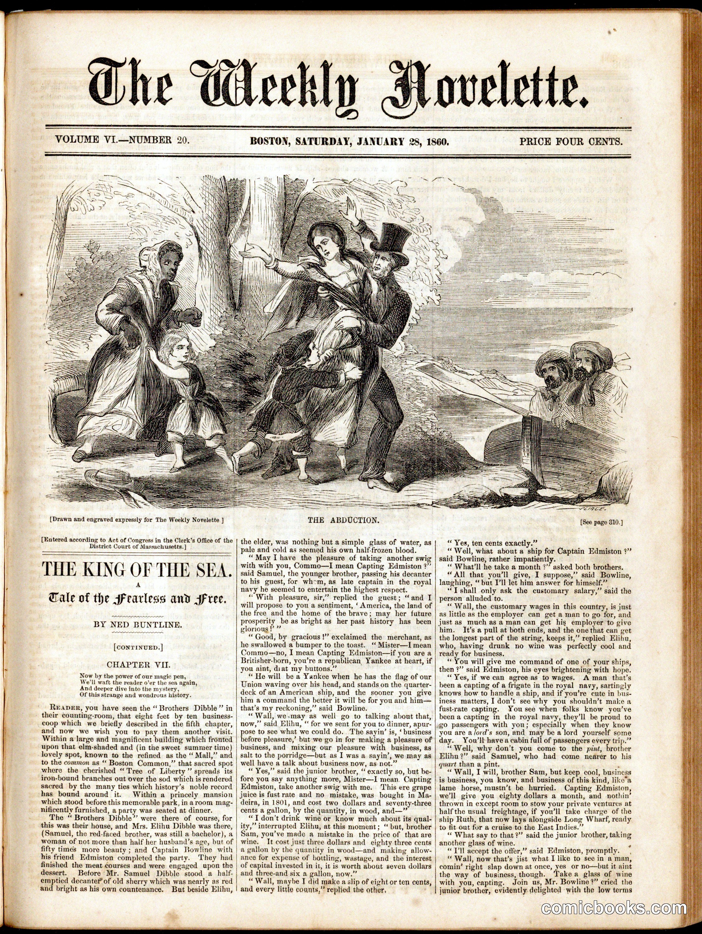 The Weekly Novelette: The King of the Sea