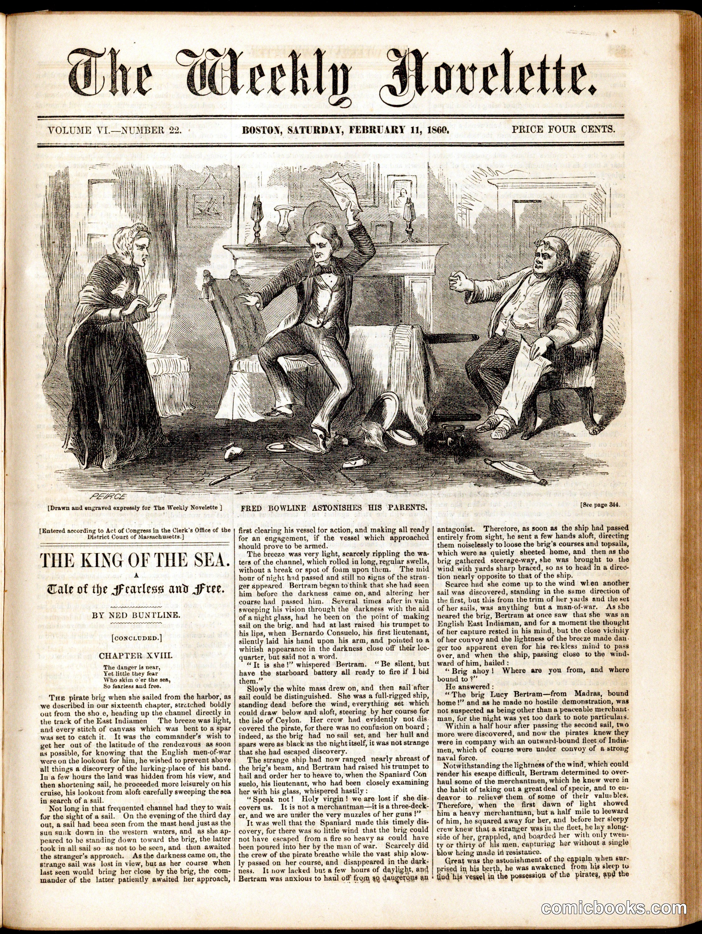 The Weekly Novelette: 'The King of the Sea'