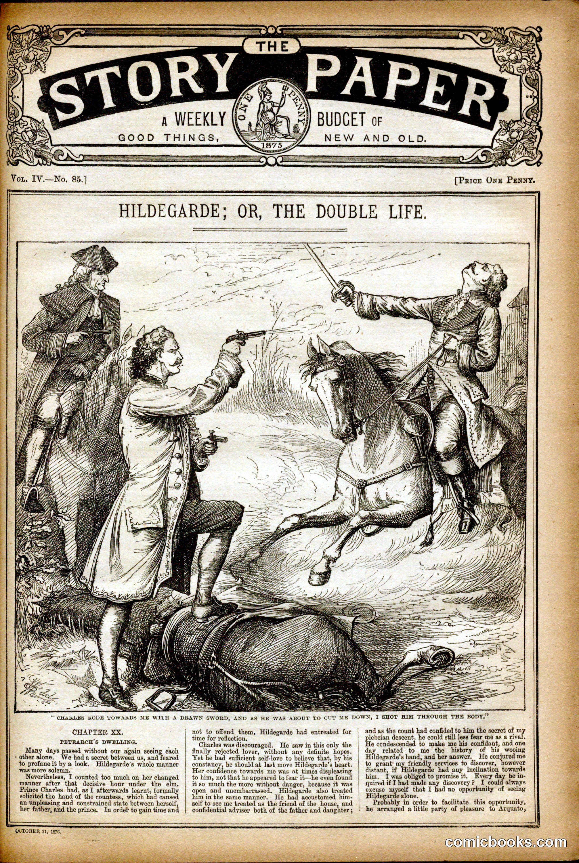 The Story Paper: Hildegarde; or, The Double Life