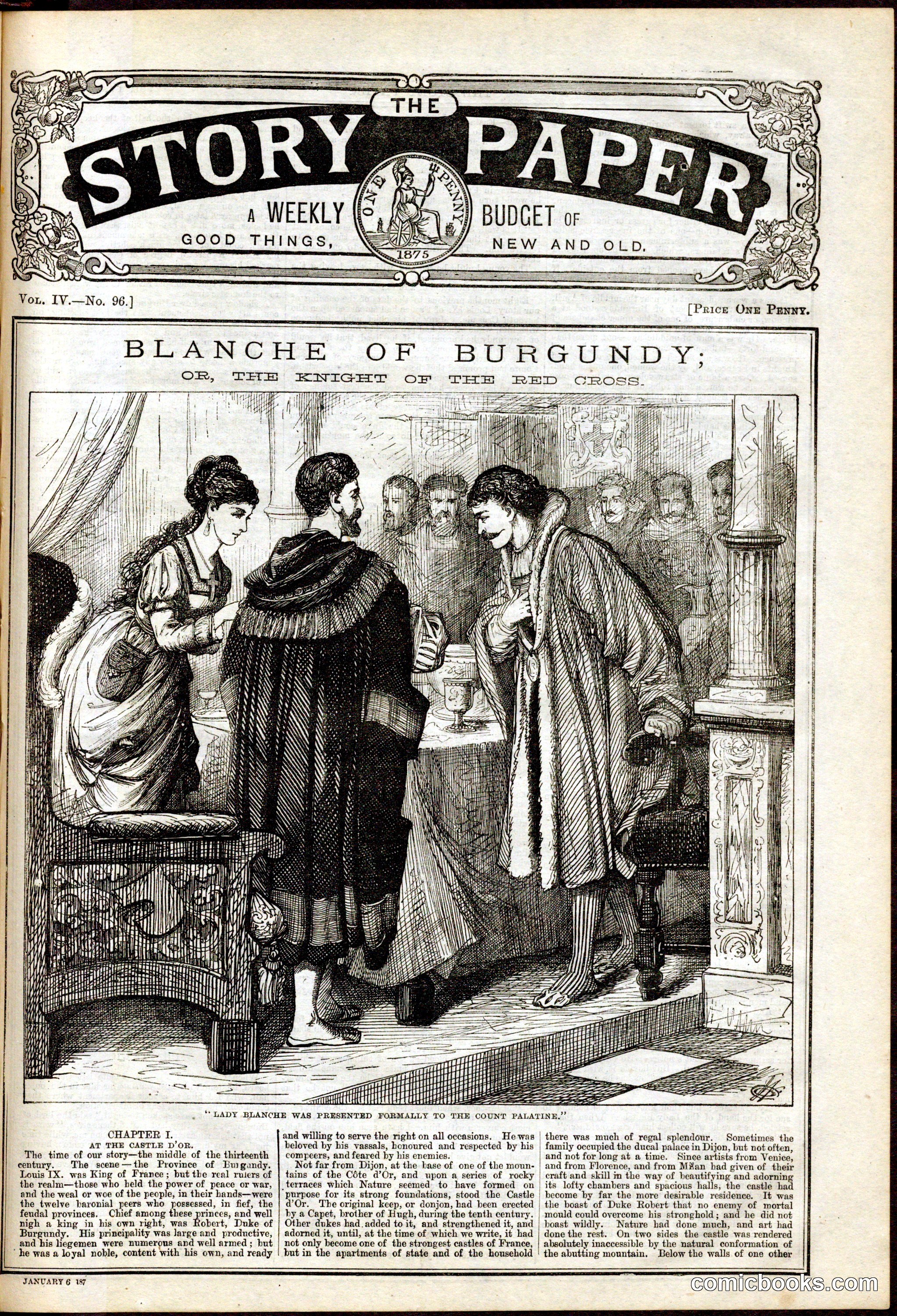 The Story Paper: Blanche of Burgundy