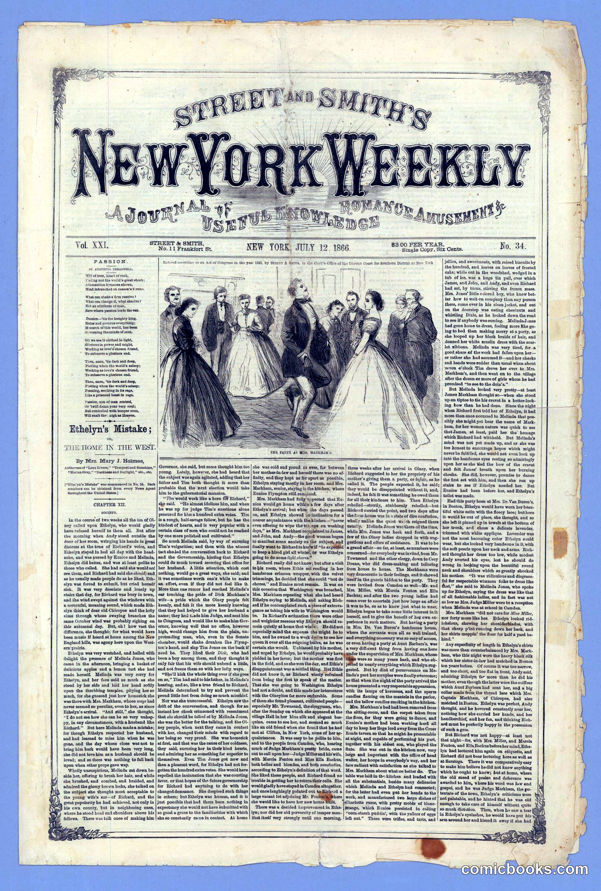 Street and Smith's New York Weekly
