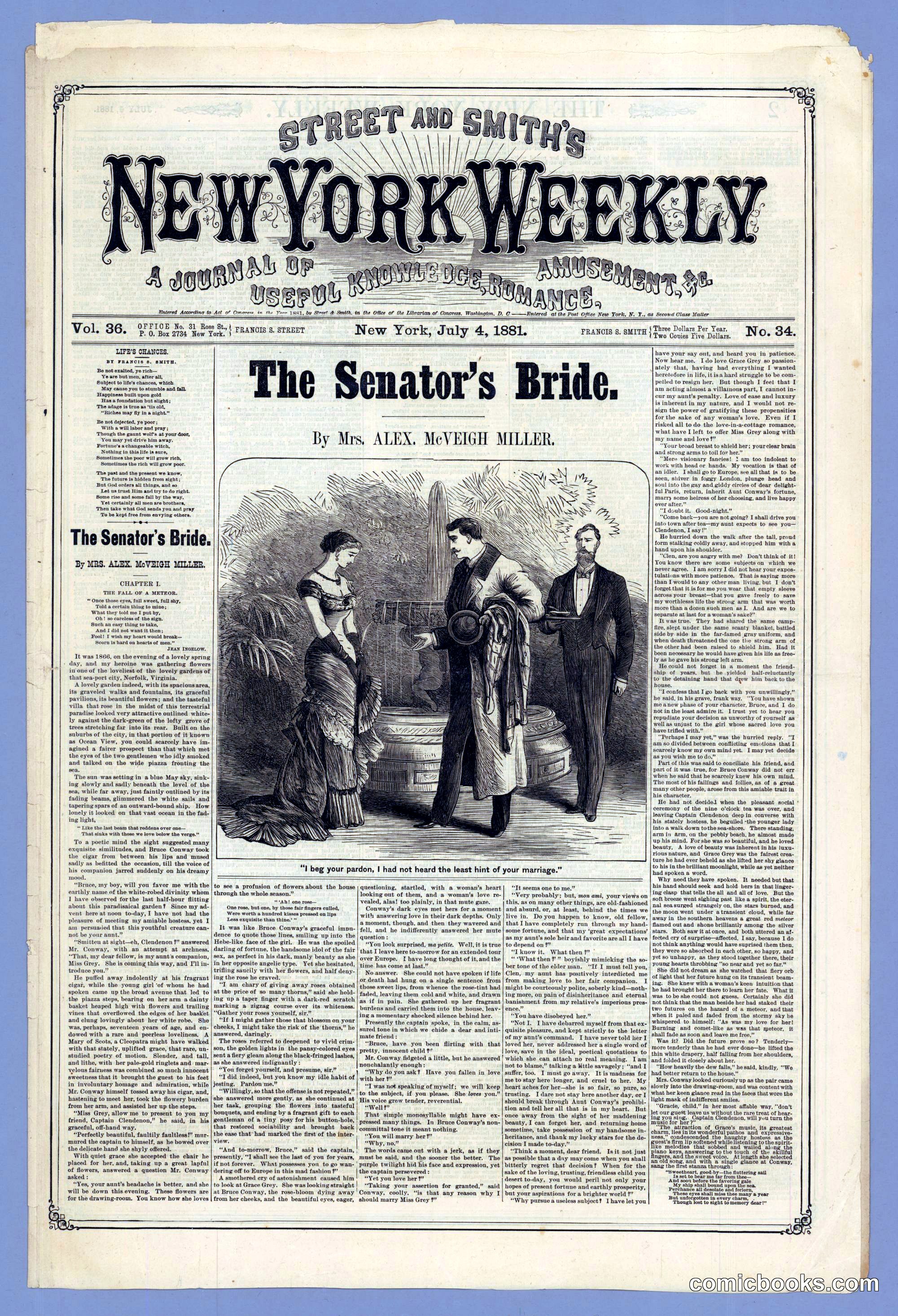 Street and Smith's New York Weekly