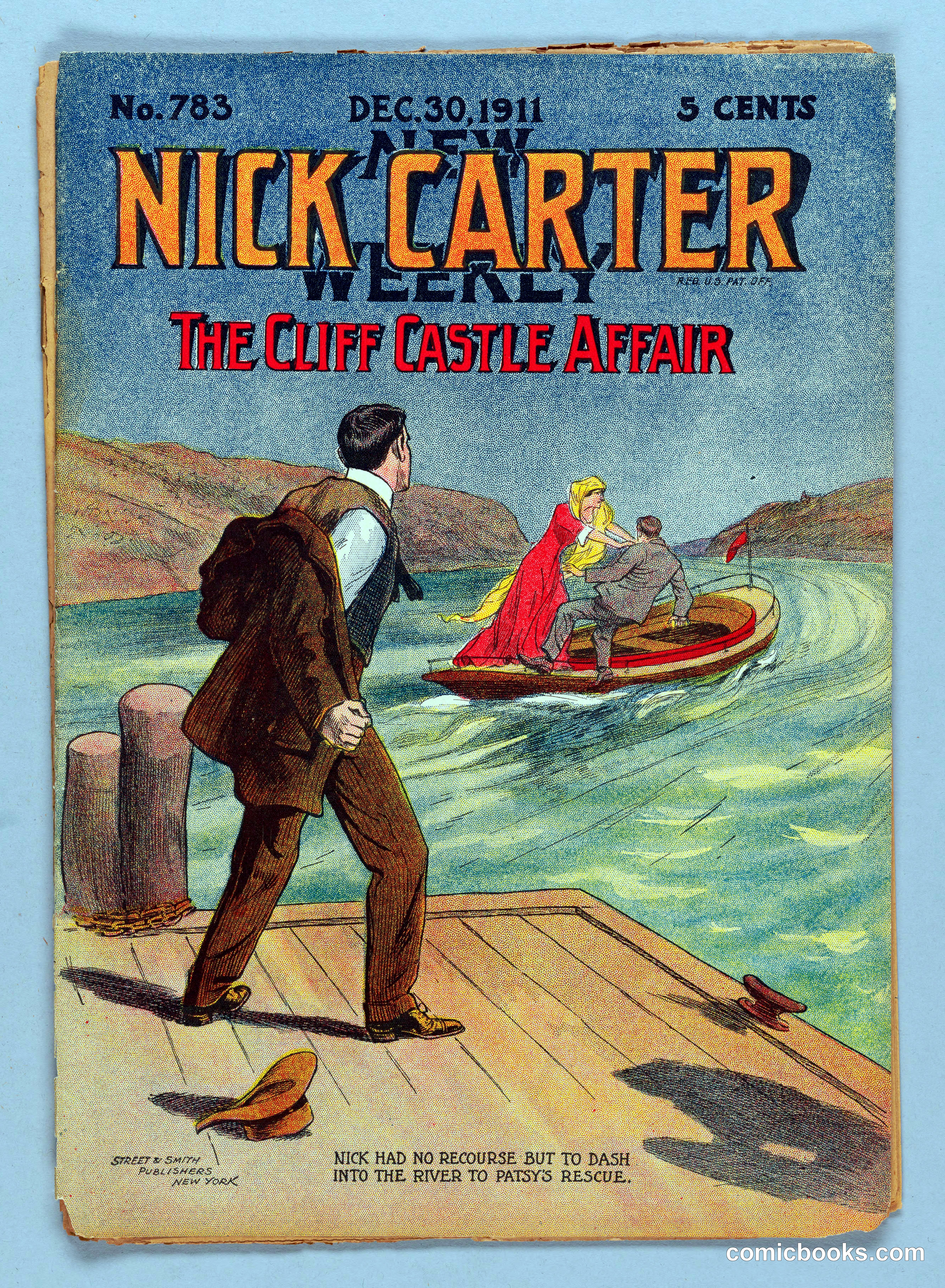 Nick Carter Weekly: The Cliff Castle Affair