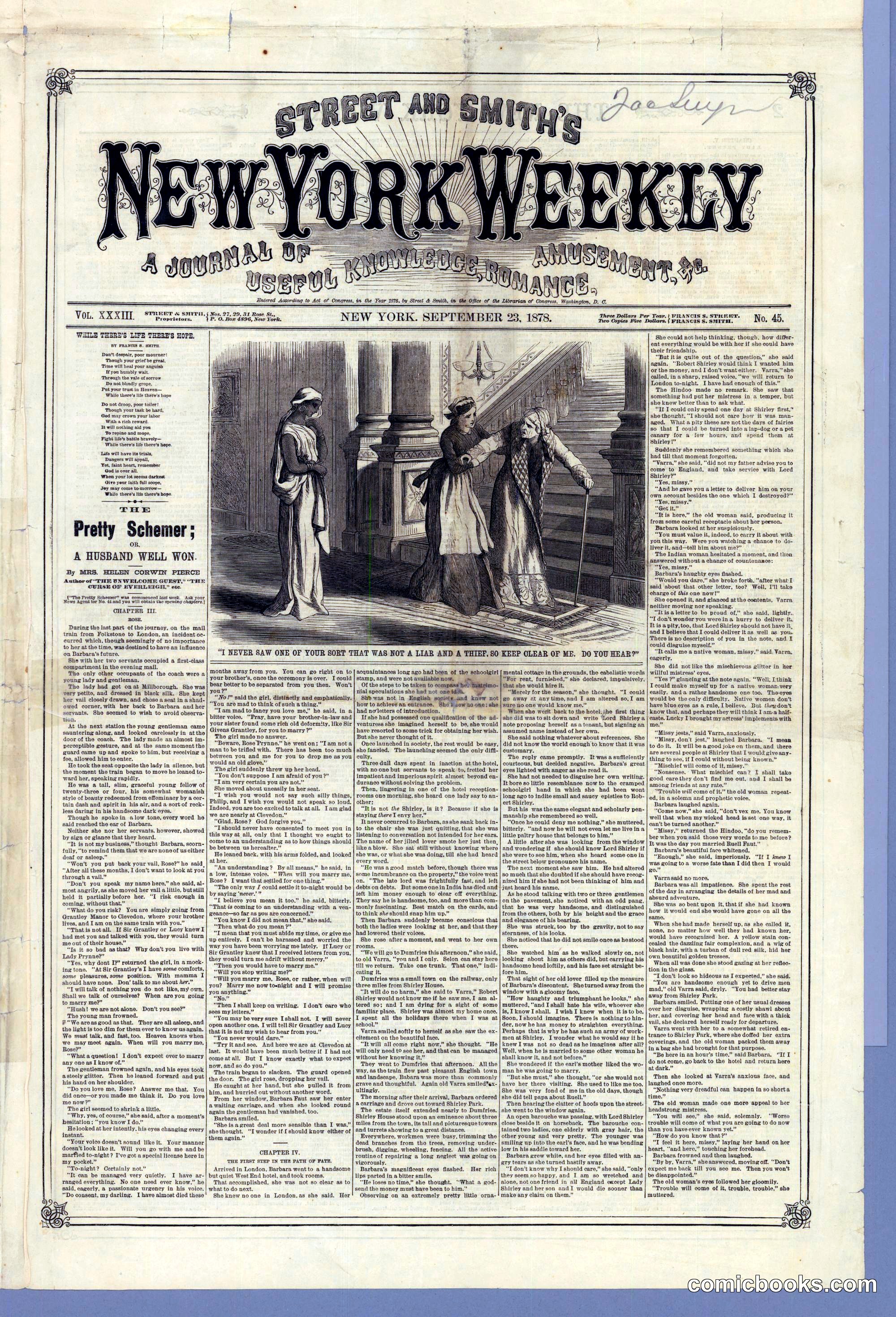 Street & Smith's New York Weekly