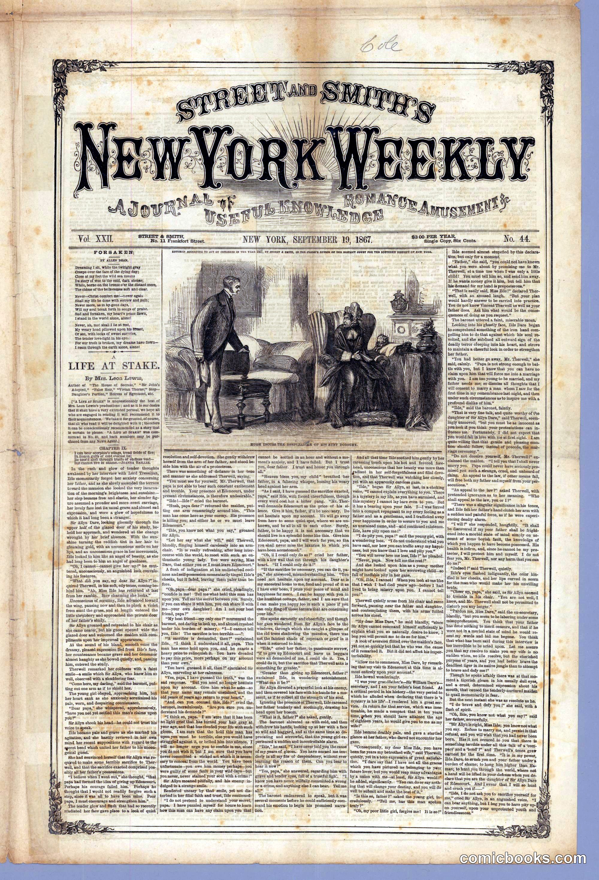 Street & Smith's New York Weekly