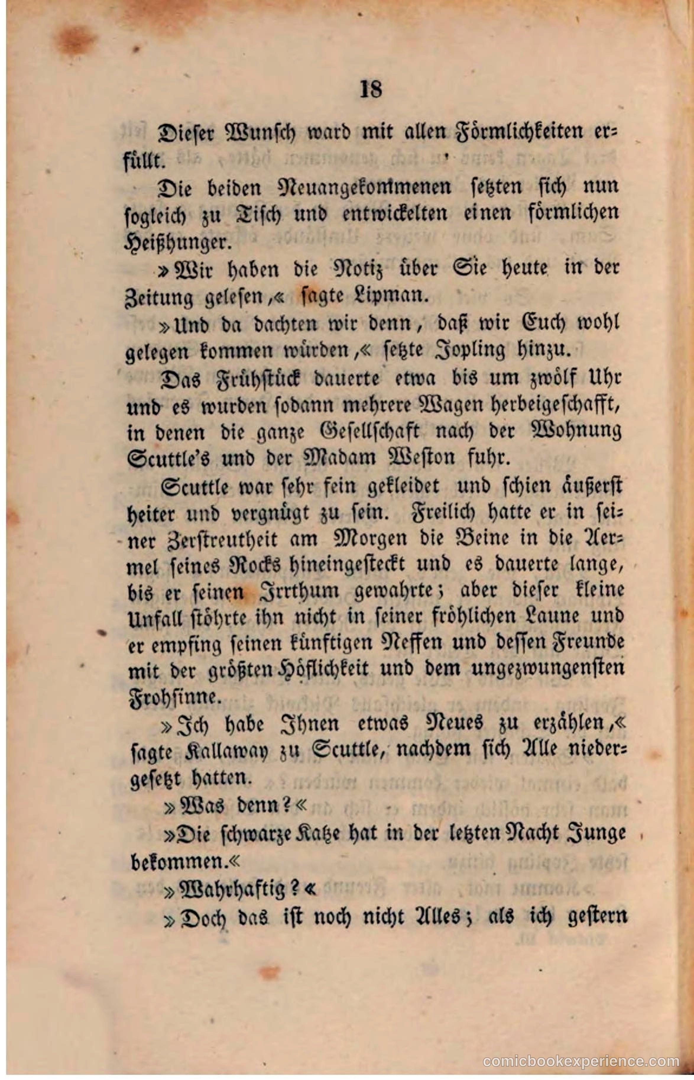 Pickwick in der Fremde (Pickwick Abroad) — page 20 of 281