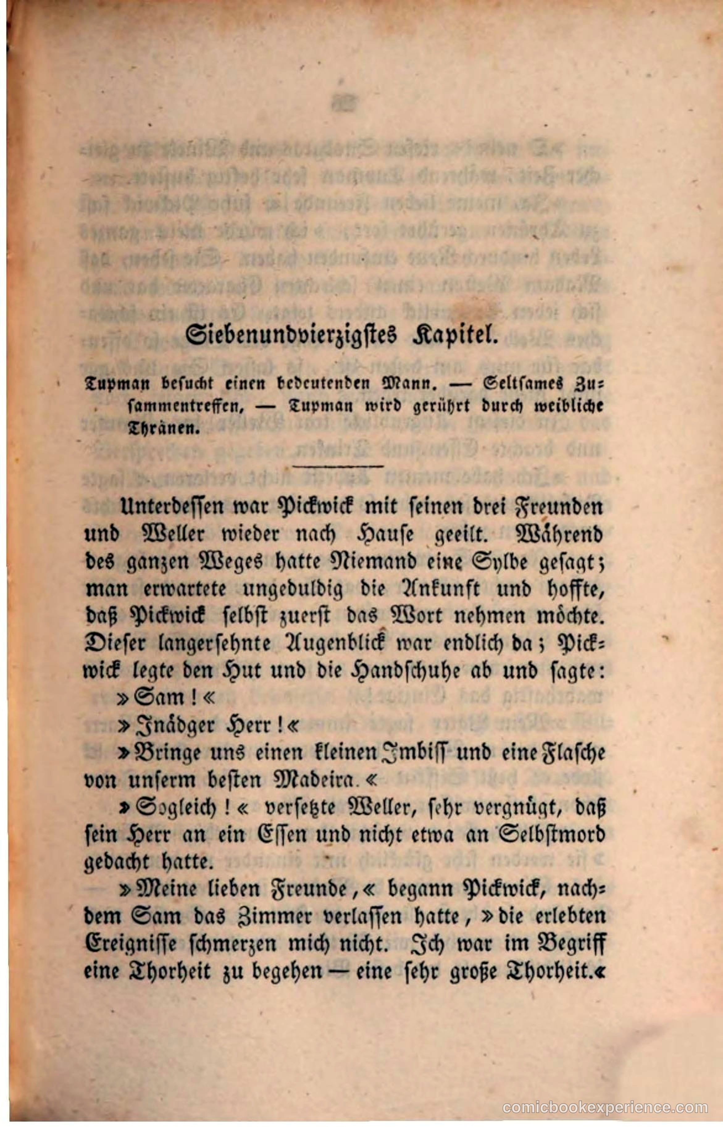 Pickwick in der Fremde (Pickwick Abroad) — page 27 of 281