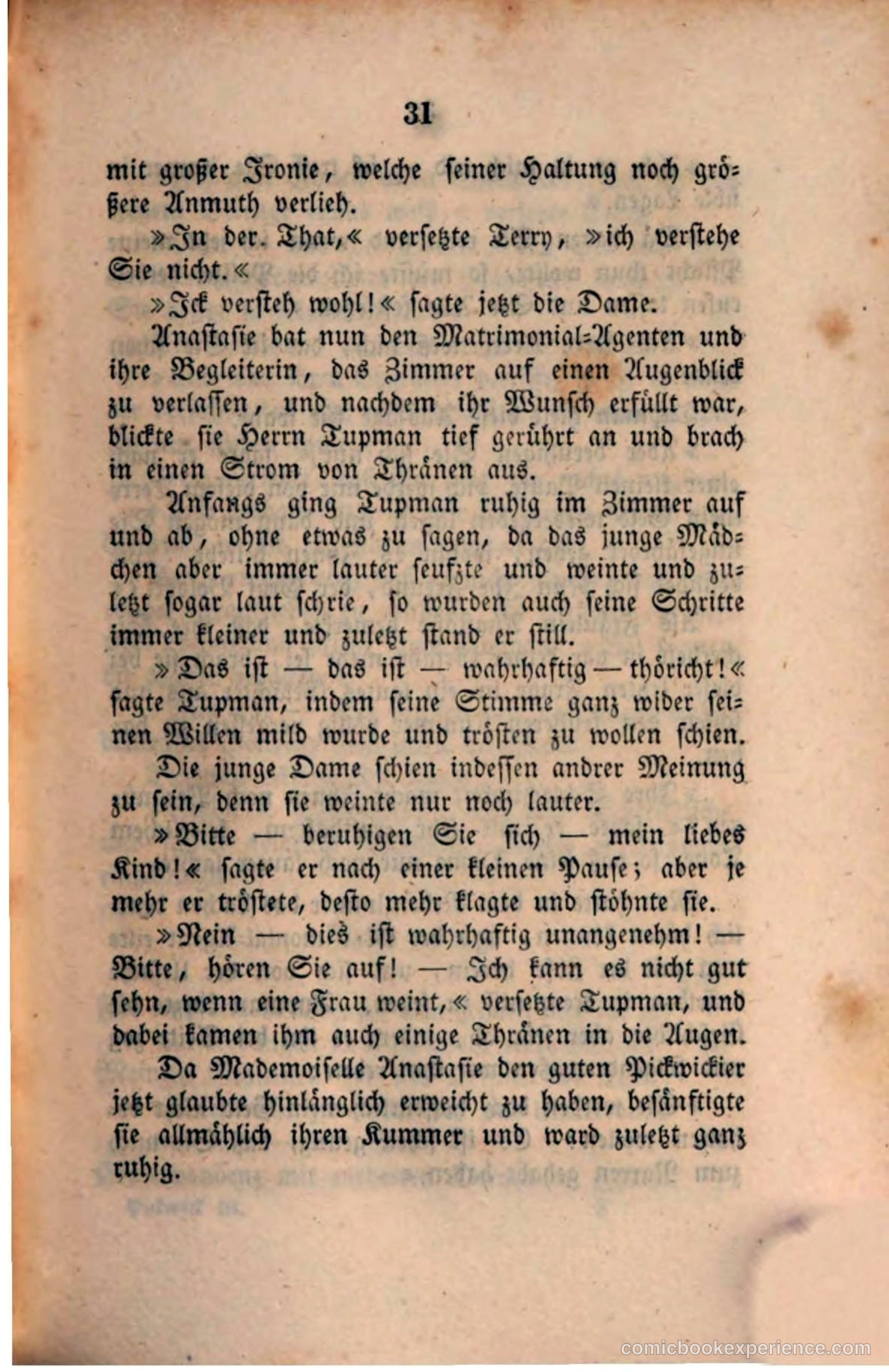 Pickwick in der Fremde (Pickwick Abroad) — page 33 of 281